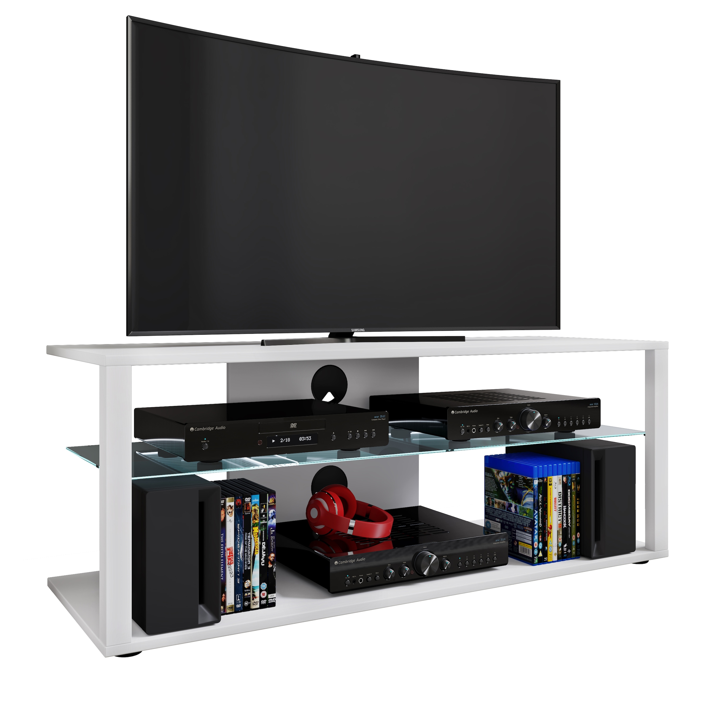 VCM TV-Board "TV Lowboard Fernsehschrank Konsole Rack Folas XL", (VCM Folas günstig online kaufen