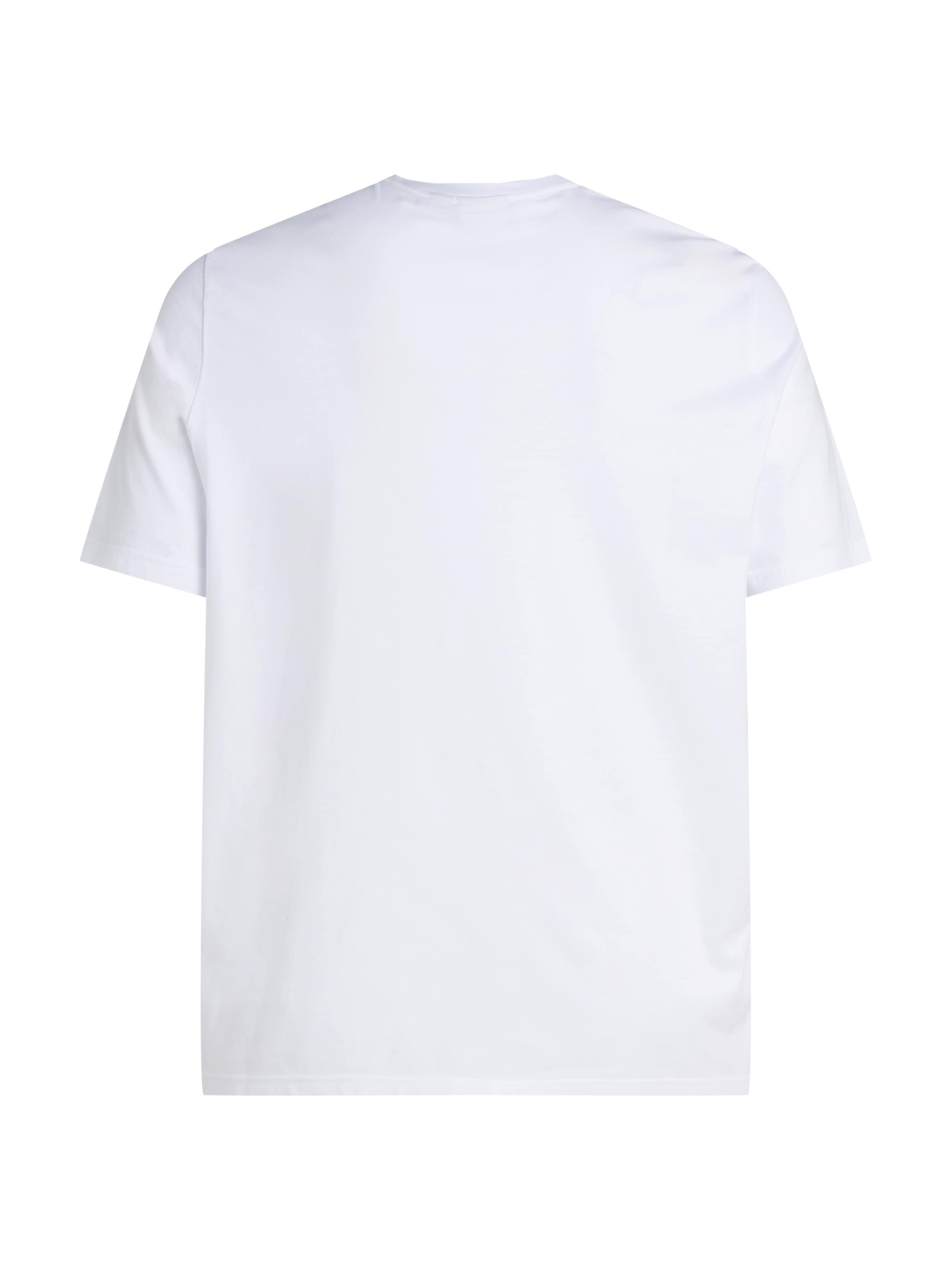 Calvin Klein Big&Tall T-Shirt »BT_BOX STRIPED LOGO T-SHIRT«, in Großen Größen mit Logoschriftzug
