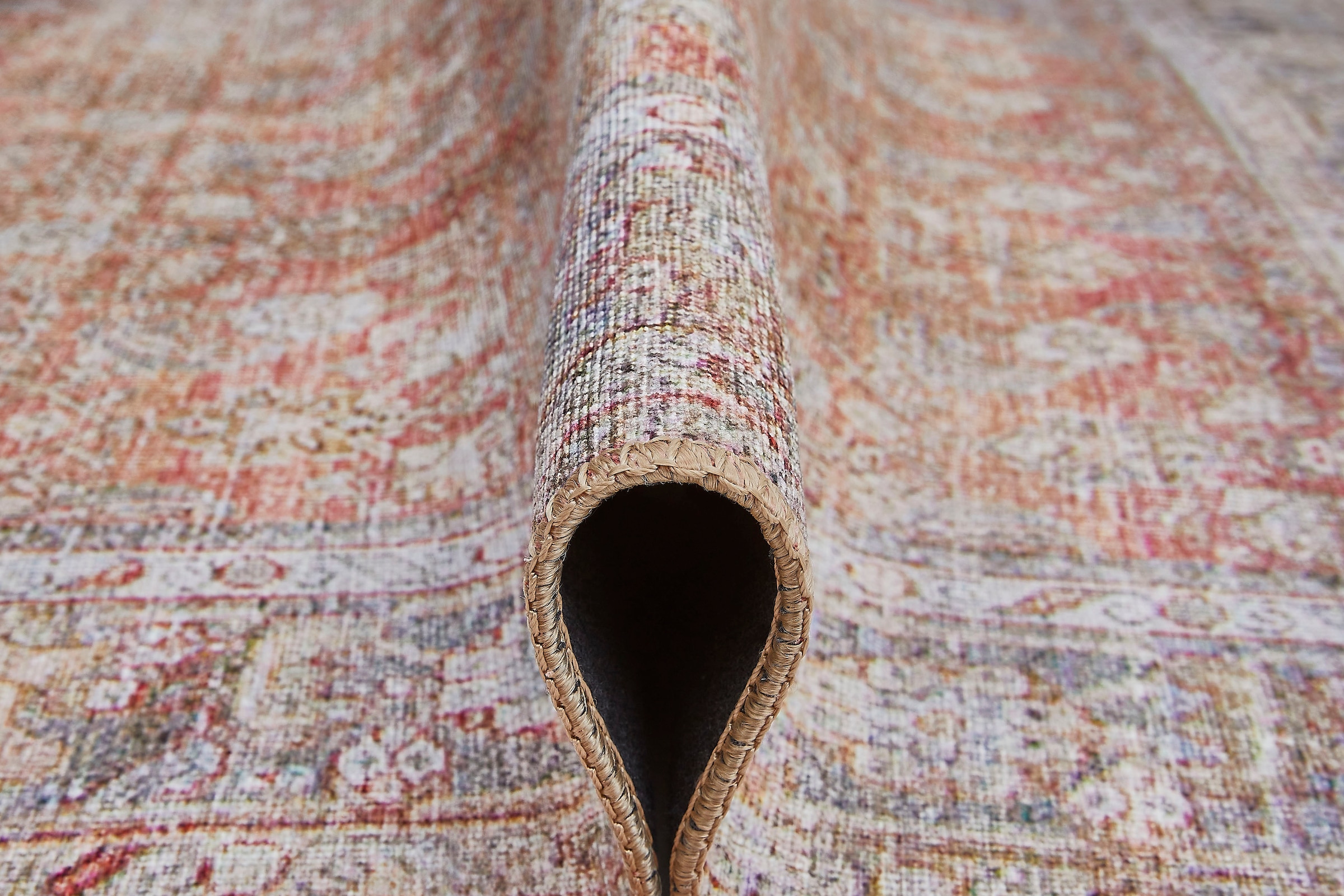 LUXOR living Teppich »Lagerräumung«, rechteckig, 5 mm Höhe, Sonderposten, moderne Vintage Designs, Orient Optik, mit Bordüre