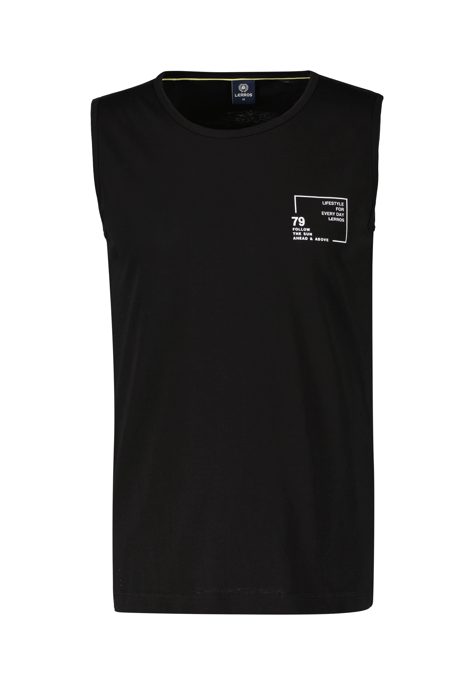 LERROS Muskelshirt "LERROS Tanktop mit Brustprint"