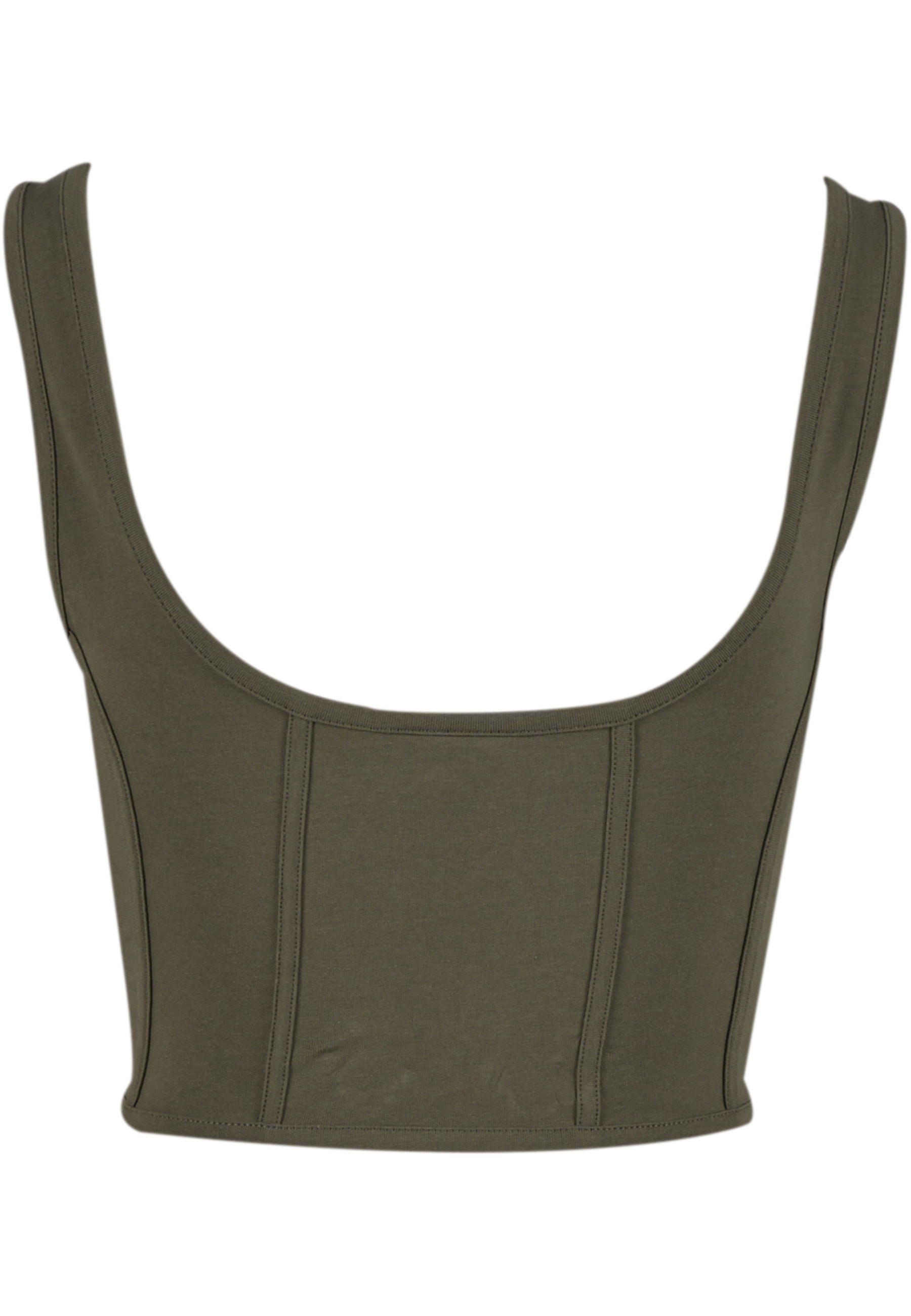 URBAN CLASSICS T-Shirt »Urban Classics Ladies Jersey Corsage Top« 1