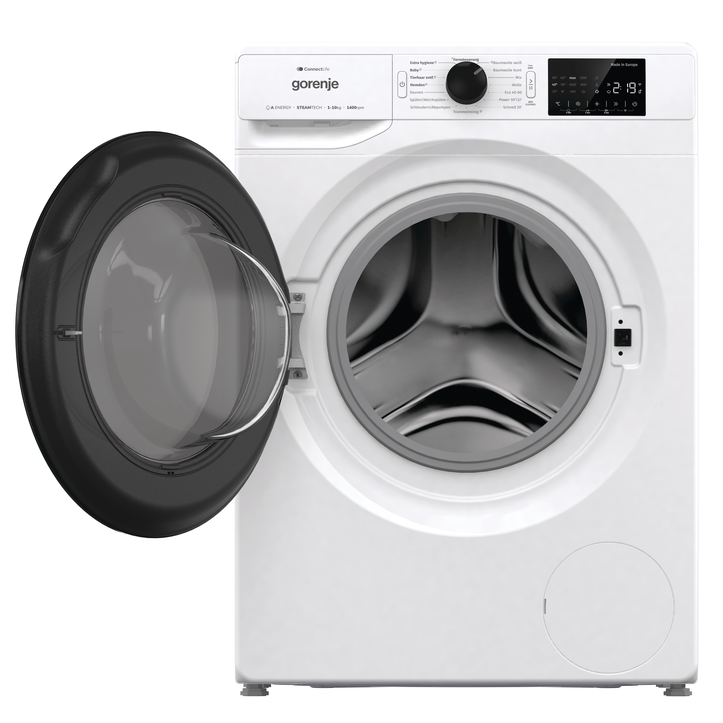 GORENJE Waschmaschine »WPNEI14A2TS«, 10 kg, 1400 U/min, Energieklasse A-20%