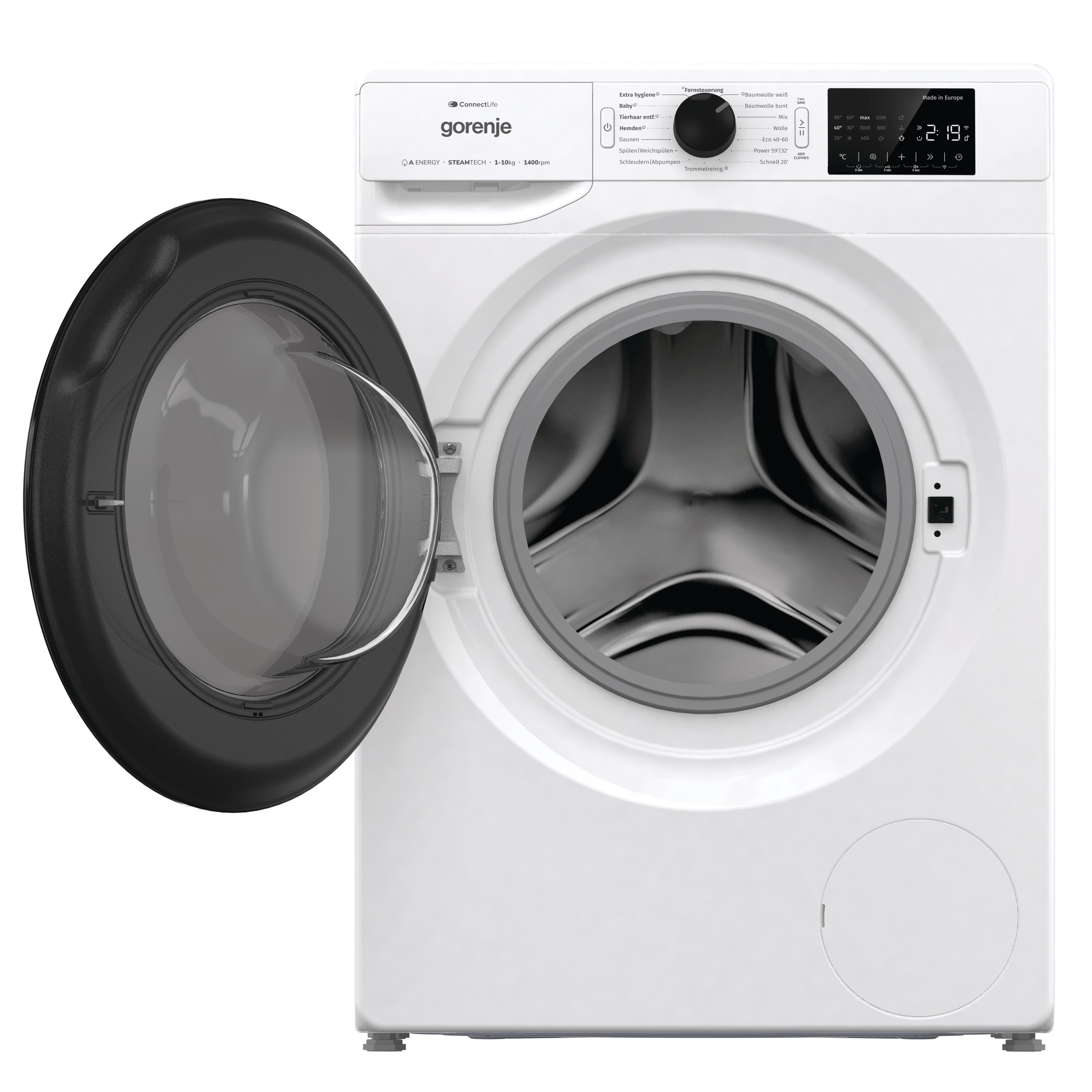 GORENJE Waschmaschine "WPNEI14A2TS" 10 kg 1400 U/min Energieklasse A-20% günstig online kaufen