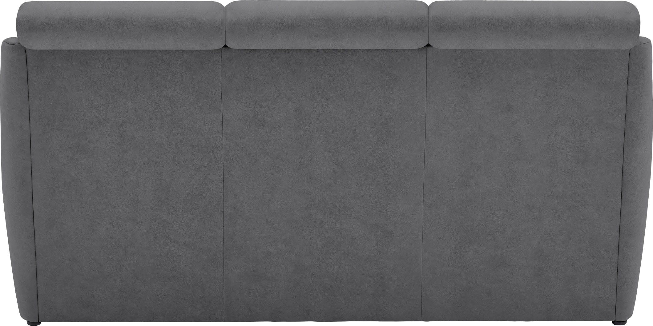 VILLA BECK Polstergarnitur »Lugano«, (Set, 3 tlg.), Kopfteilverstellung, in Sitzhöhe 49 cm, 3-Sitzer und 2x Sessel