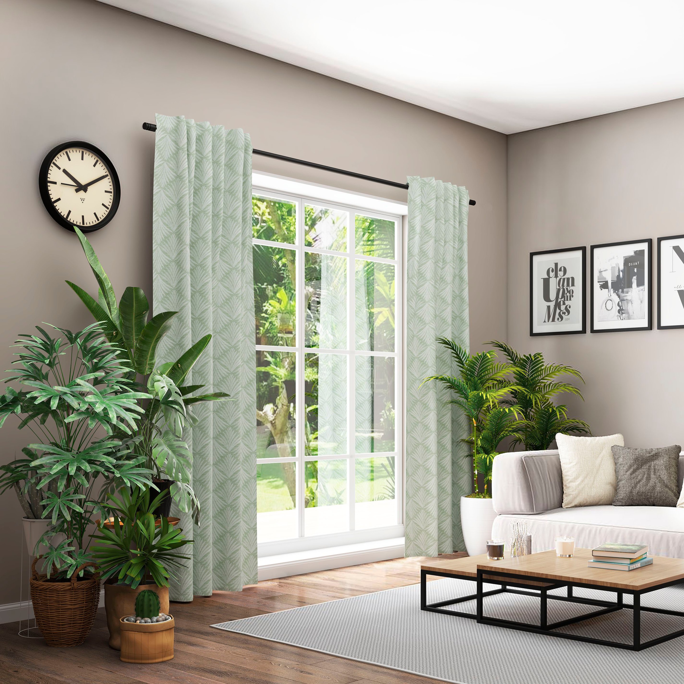 Neutex for you! Vorhang »Como«, (1 St.), moderne Klassik