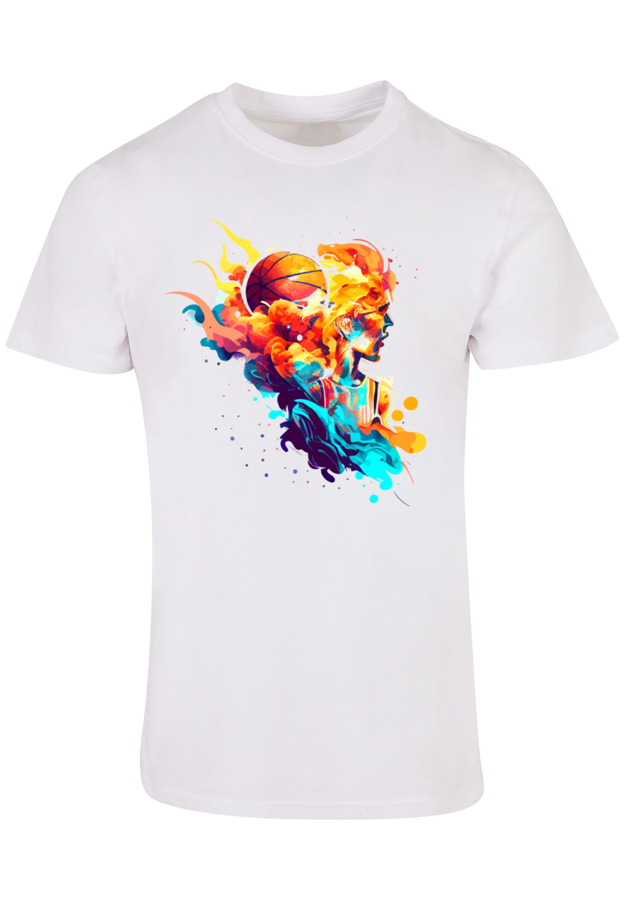 F4NT4STIC T-Shirt »Basketball Sport Player UNISEX«, Print