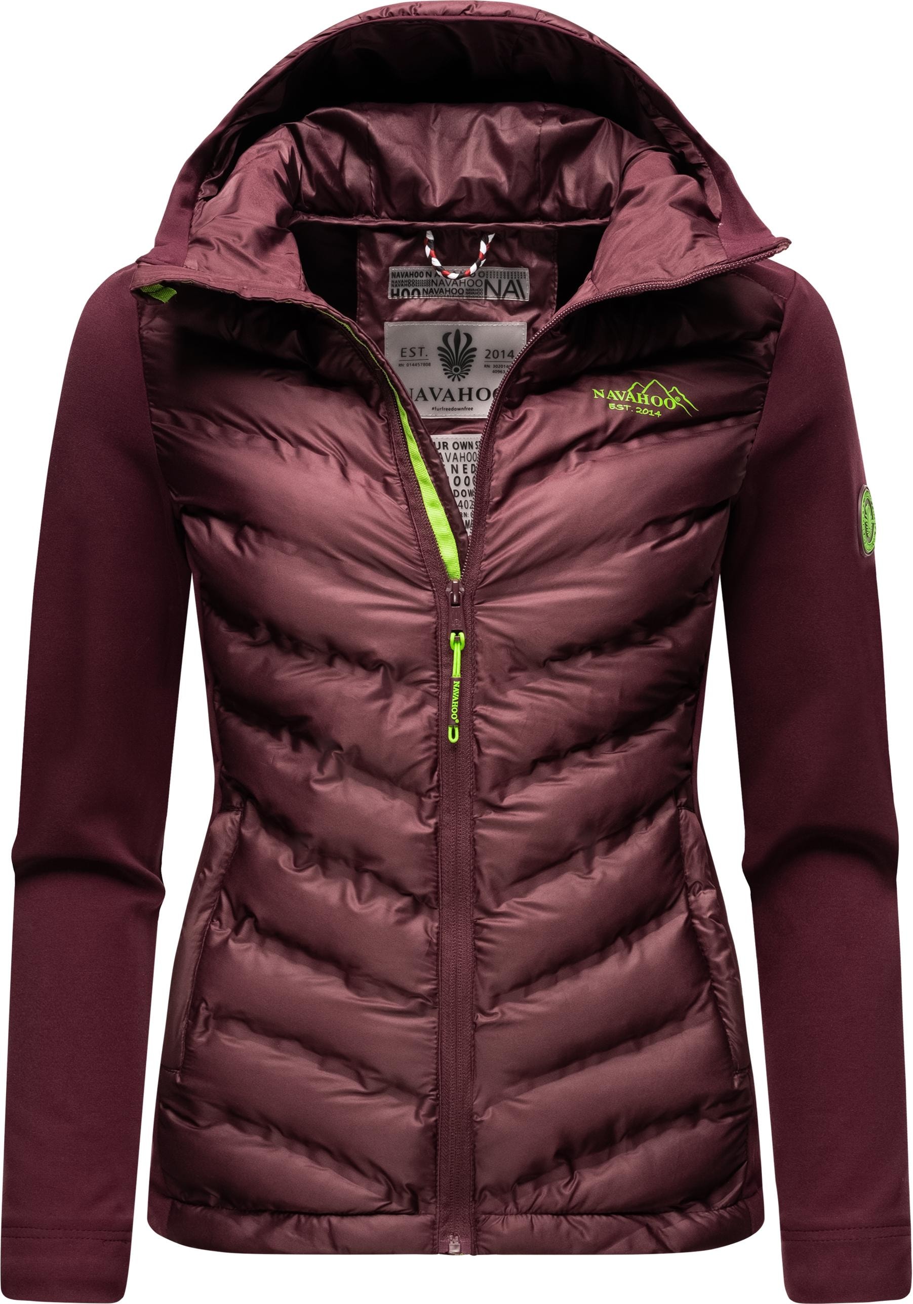 Navahoo Outdoorjacke Kapuze mit kaufen »Nimm Mit«, Mich stylische online Übergangsjacke BAUR Kapuze, mit 