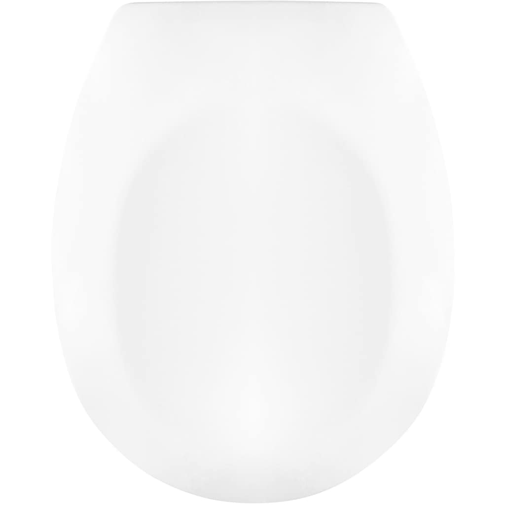 CORNAT WC-Sitz »Klassisch weißer Look - Pflegeleichter Duroplast«