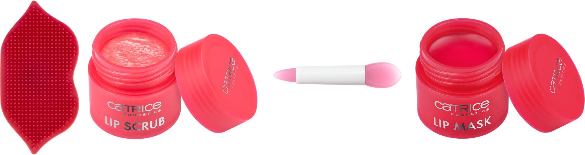 Catrice Lippenmaske »ETERNAL RED Lip Care Set«, (Set, 4 tlg.)