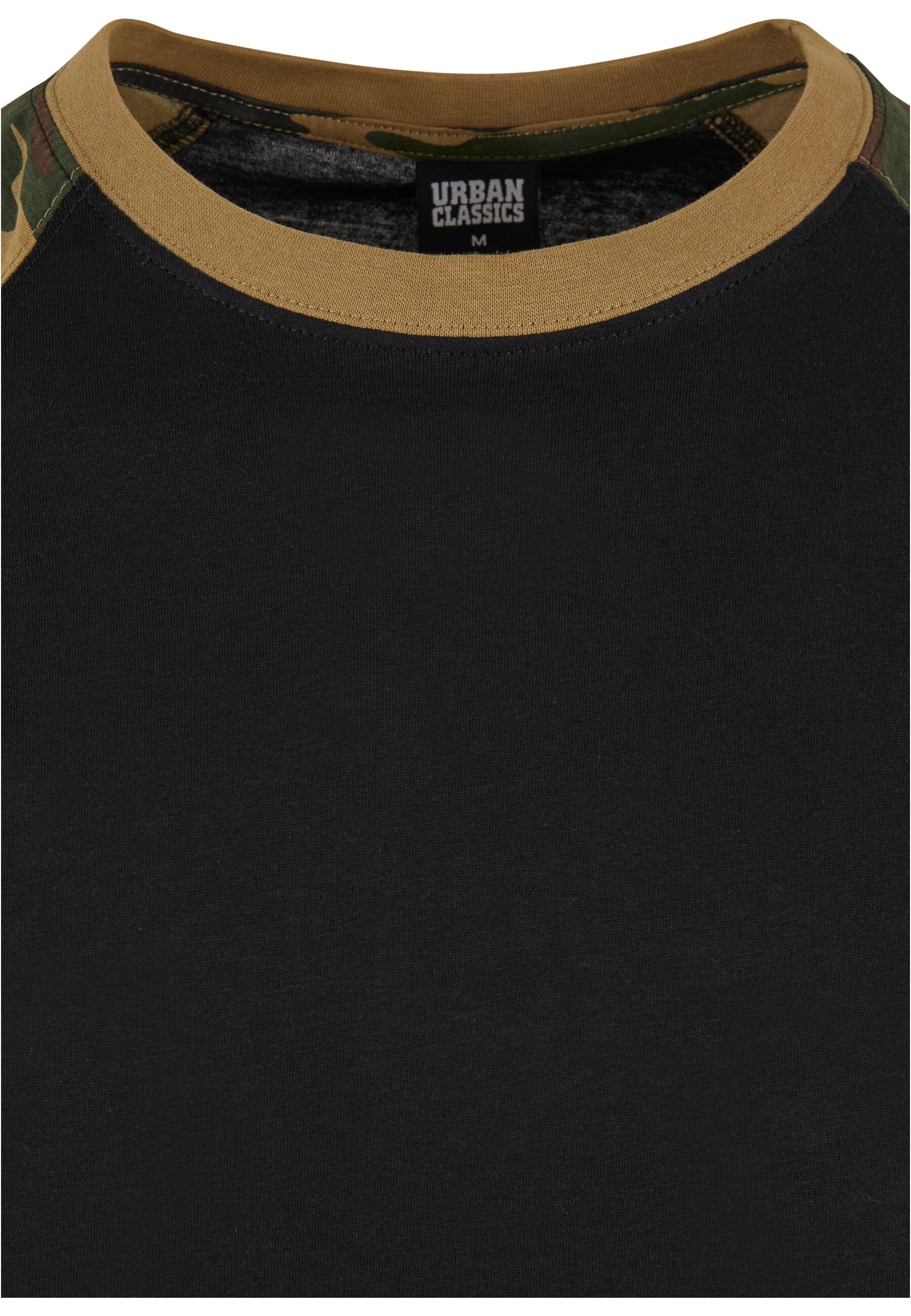 URBAN CLASSICS T-Shirt »Urban Classics Herren Raglan Contrast Tee«, (1 tlg.)