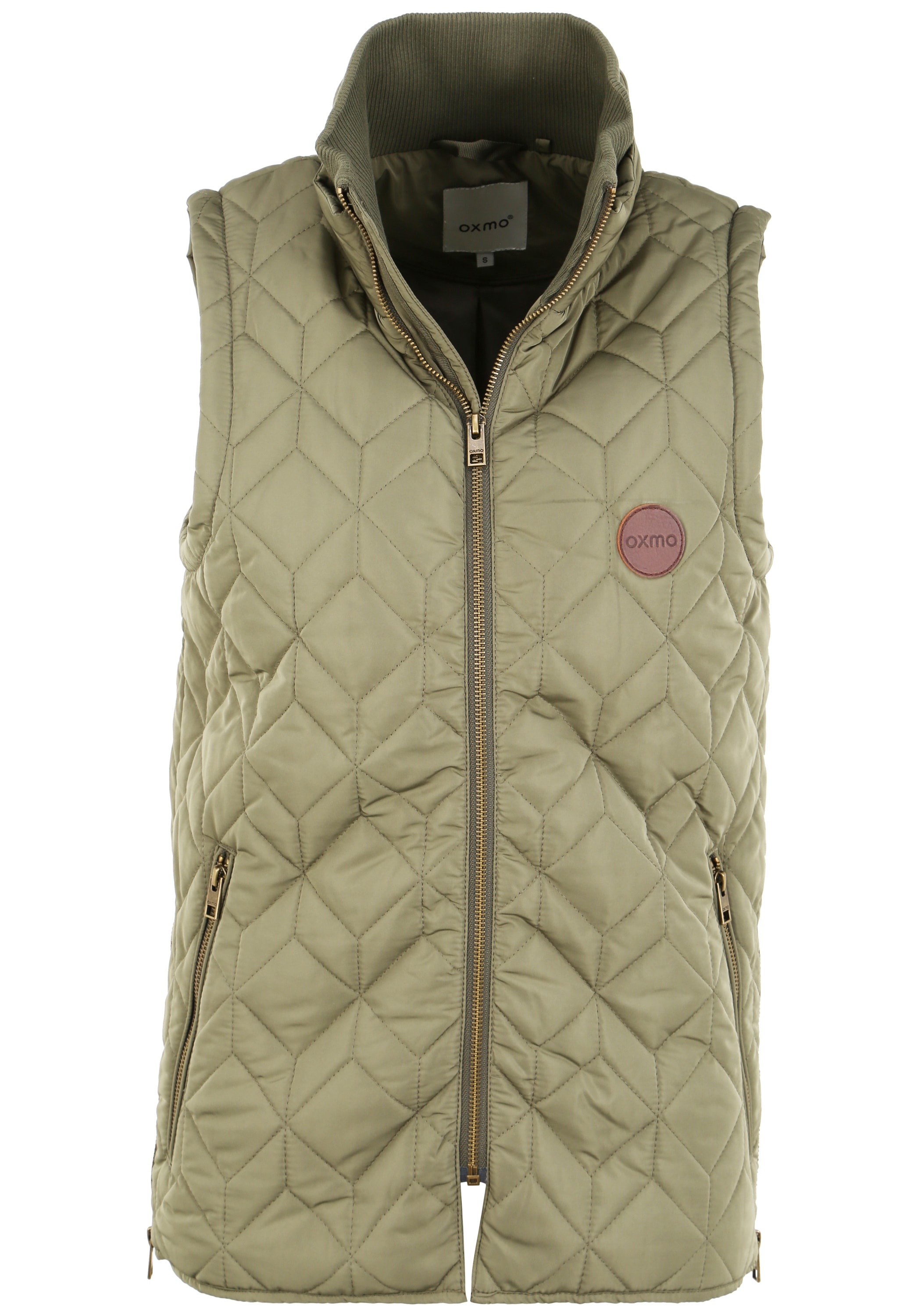 OXMO Steppweste "Steppweste OXAlita" 1 Stk. Reißverschluss günstig online kaufen