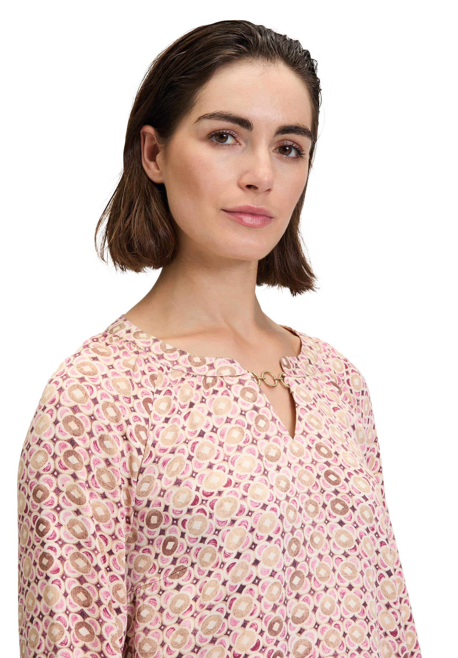 Cartoon Schlupfbluse »Cartoon Damen Casual-Bluse mit Muster«