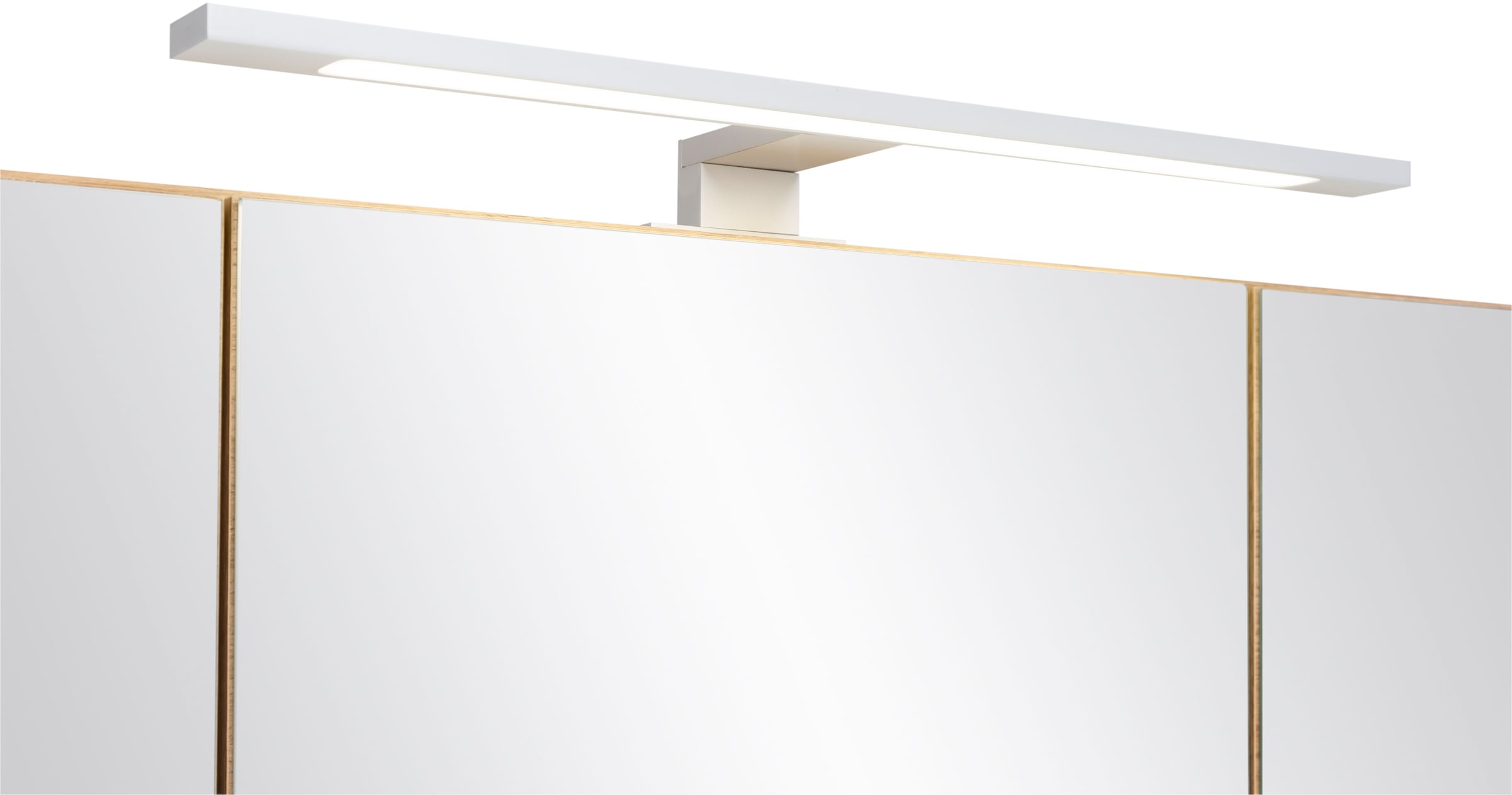 welltime Badmöbel-Set »Eixo«, 80 cm breit, Badmöbel mit LED-Beleuchtung