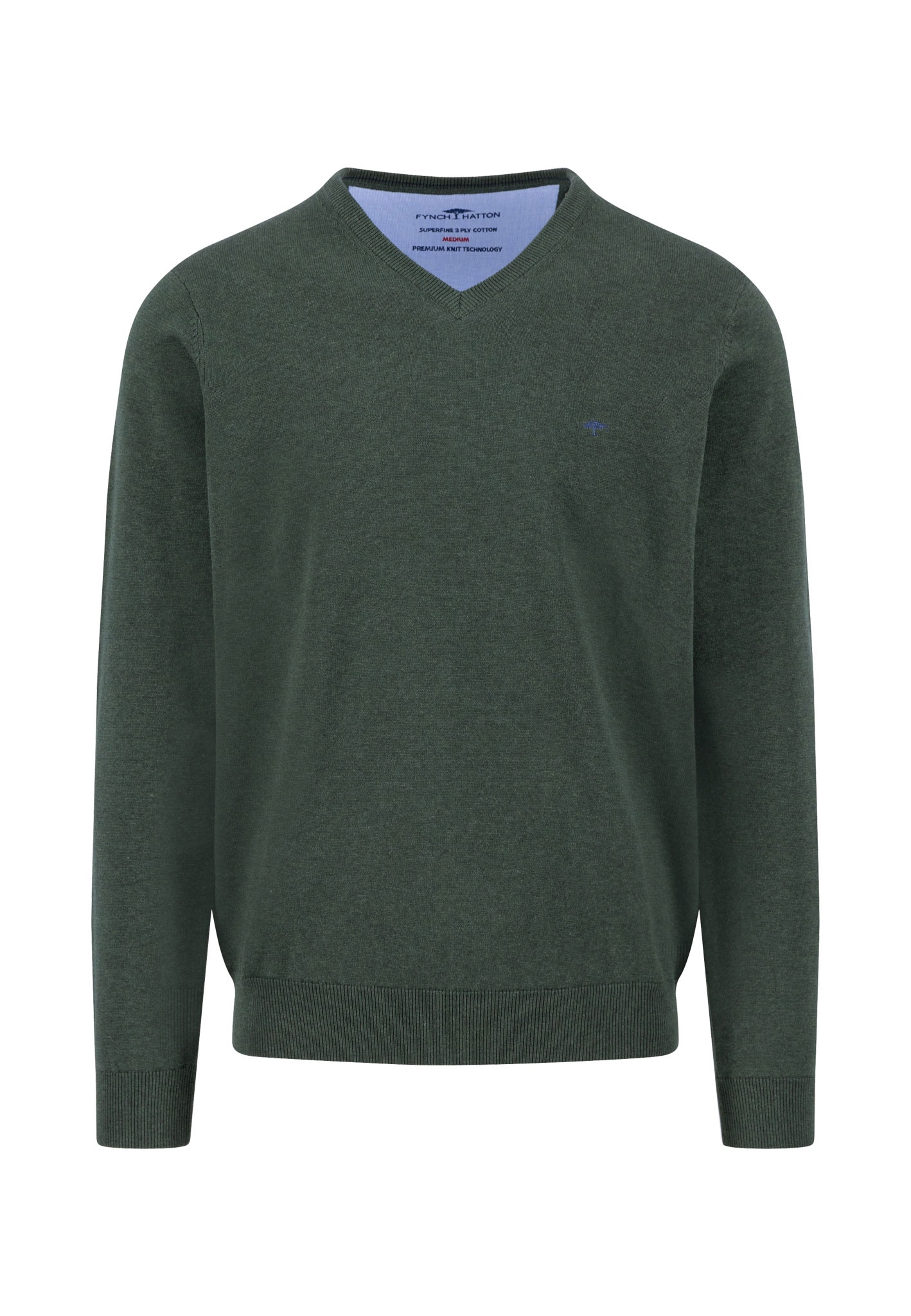 FYNCH-HATTON Strickpullover, mit Logo Stickerei günstig online kaufen