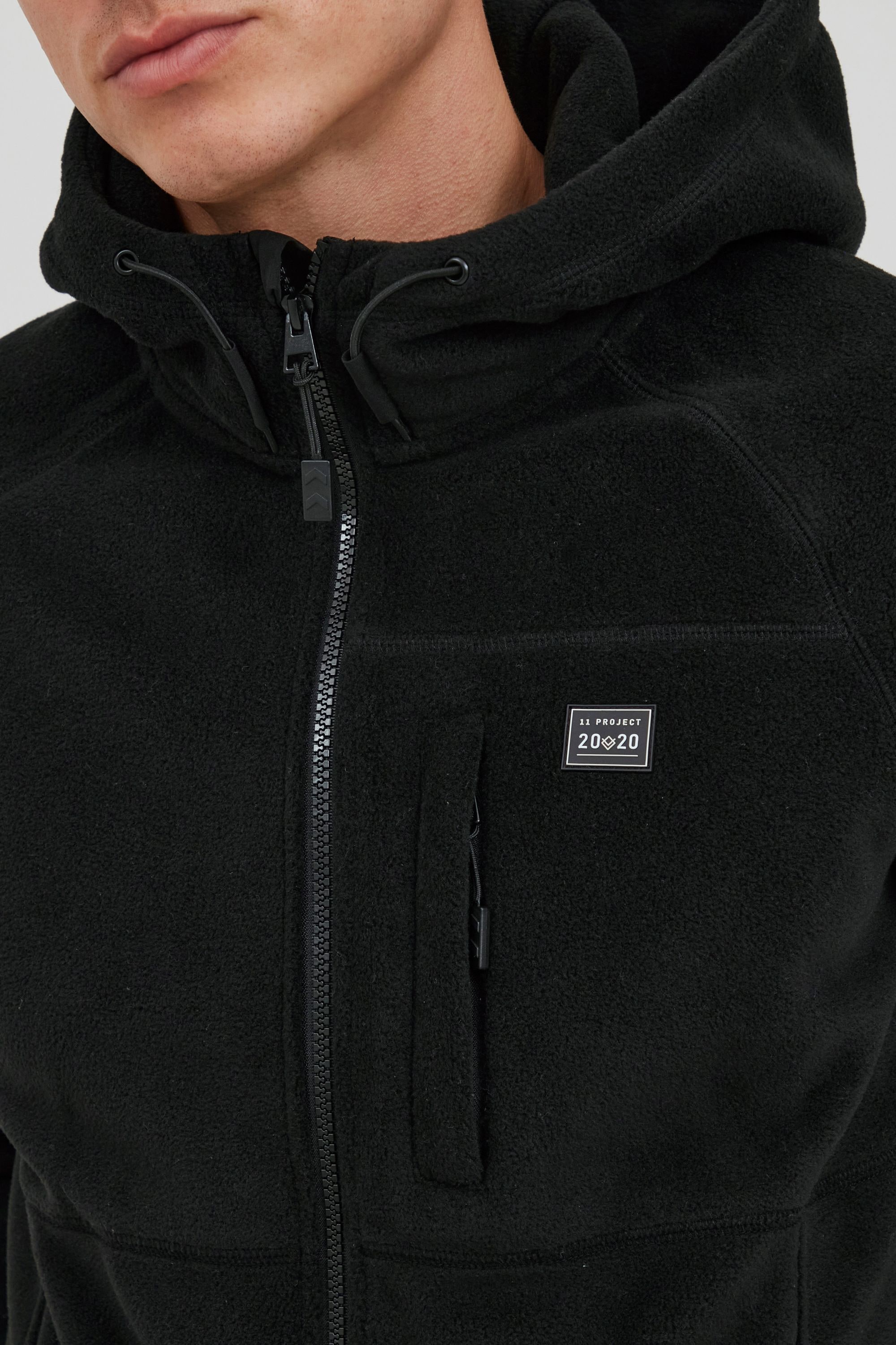 11 Project Fleecejacke »Fleecejacke PRMichel«, mit Kapuze