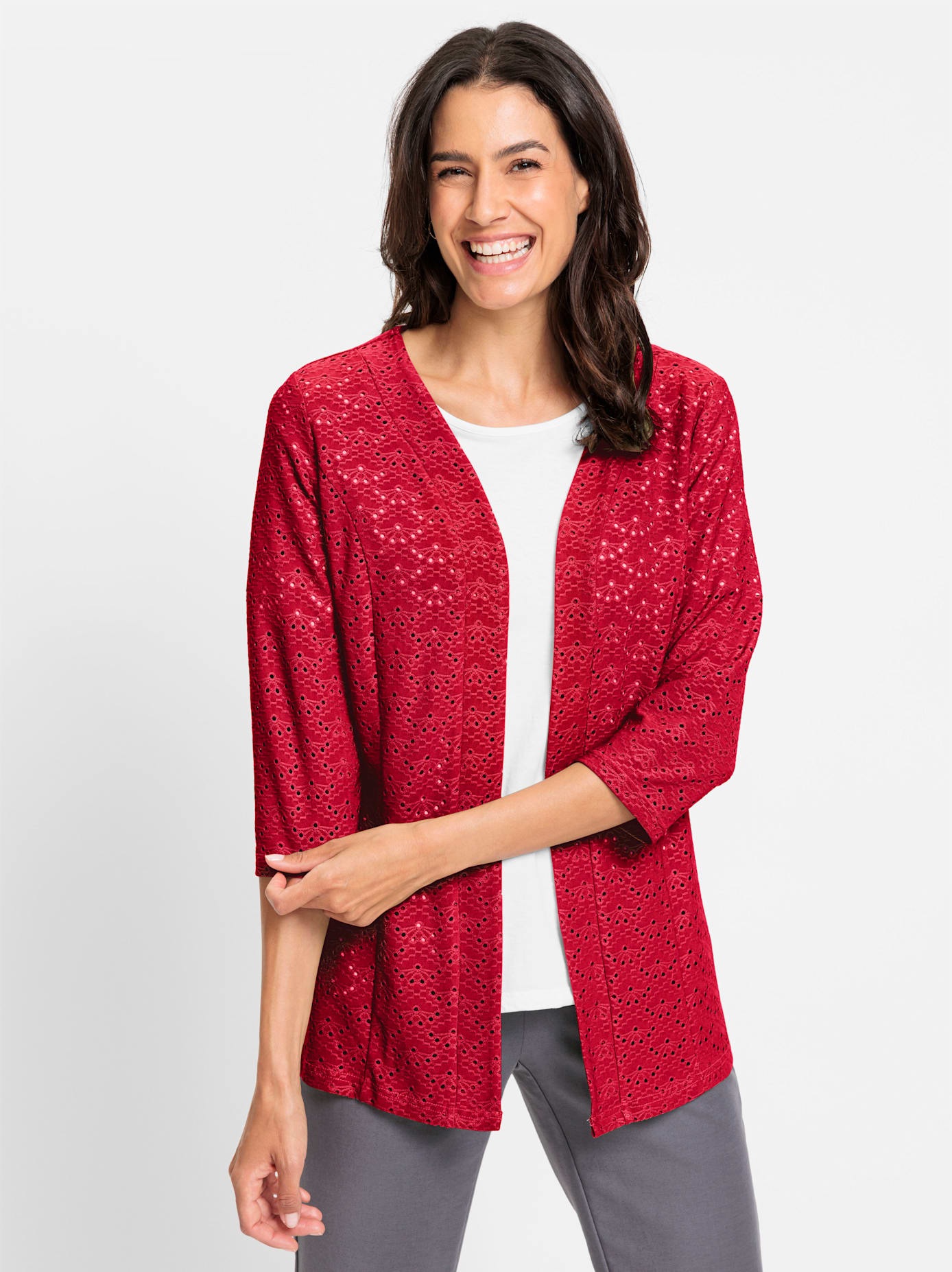 Inspirationen Shirtjacke "Shirtjacke", (1 tlg.) günstig online kaufen