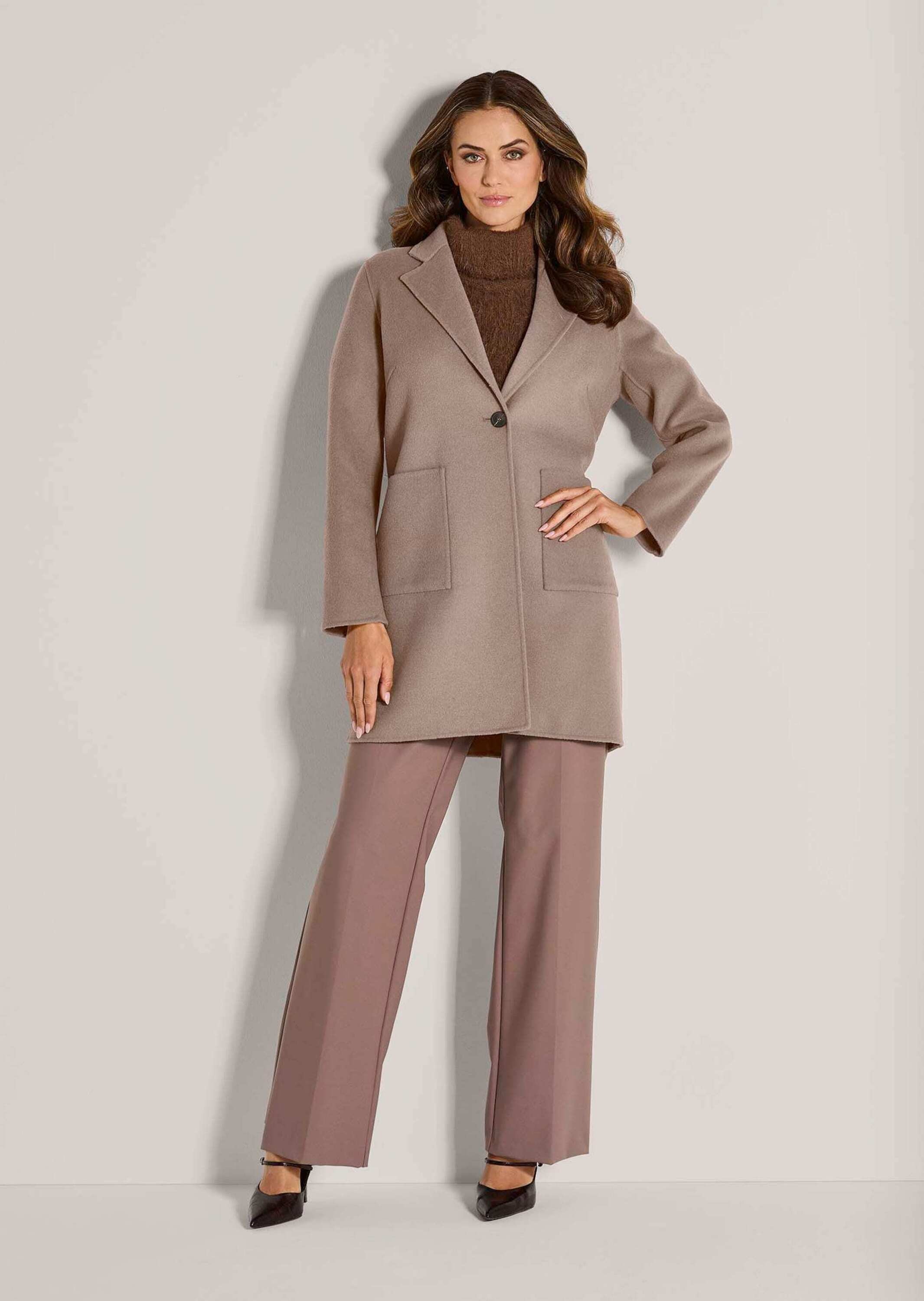 MADELEINE Langmantel "Mantel Eleganter Doubleface-Mantel mit Reverskragen" günstig online kaufen