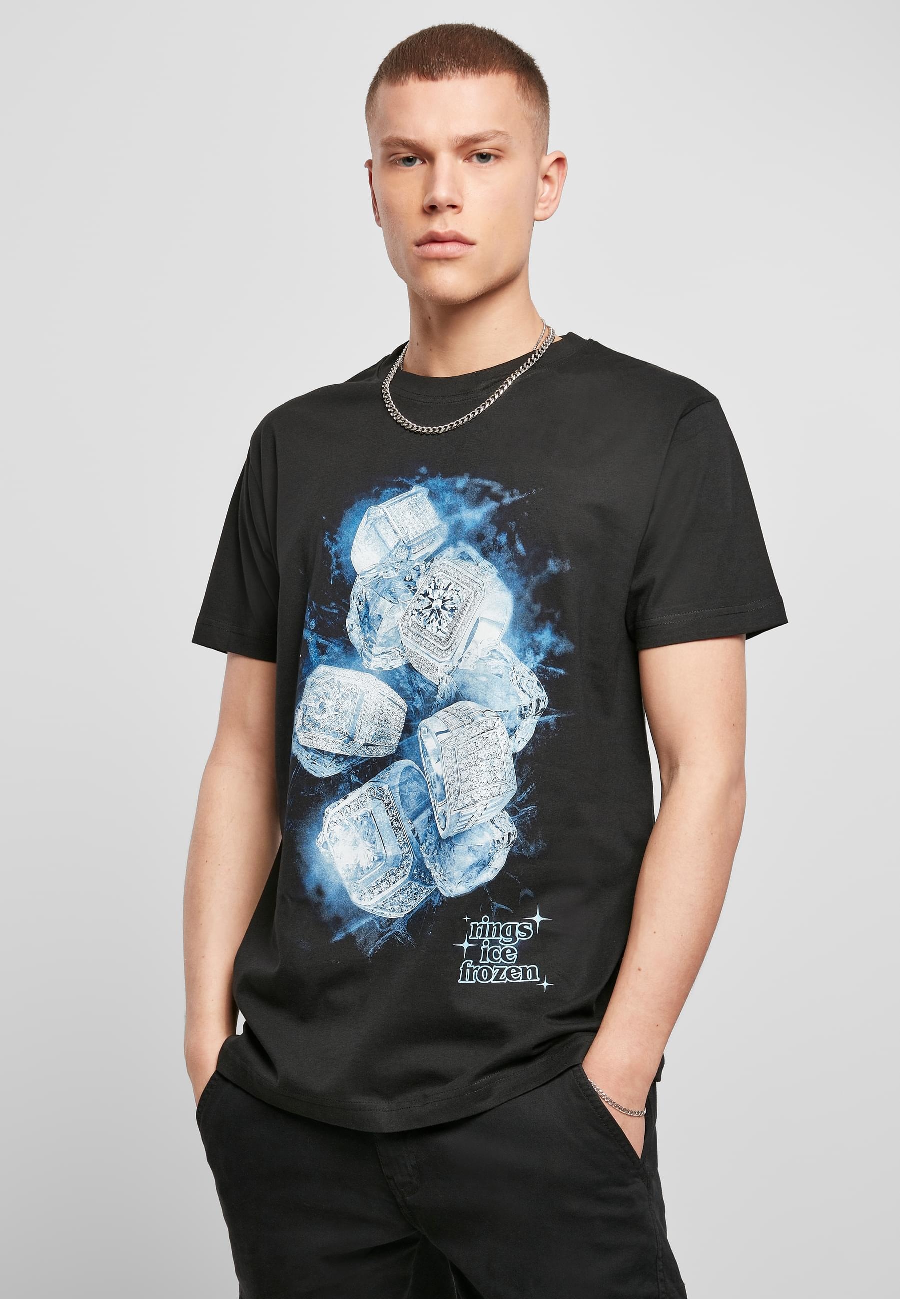 Thumbnail - MisterTee T-Shirt "MisterTee Herren Ice Rings Tee" 1 Stk.