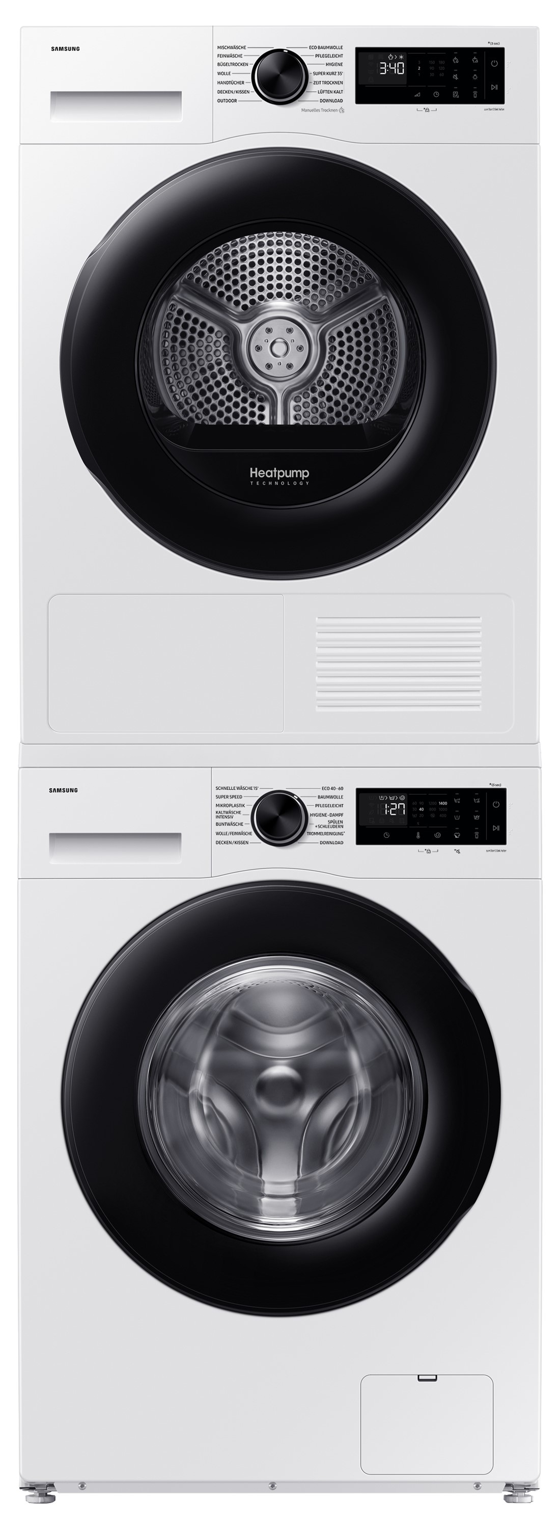 Samsung Wärmepumpentrockner »DV9EDG52A0AEEG«, DV5000D, 9 kg, Optimal Dry ‑ Intelligent Trocknen mit Sensoren