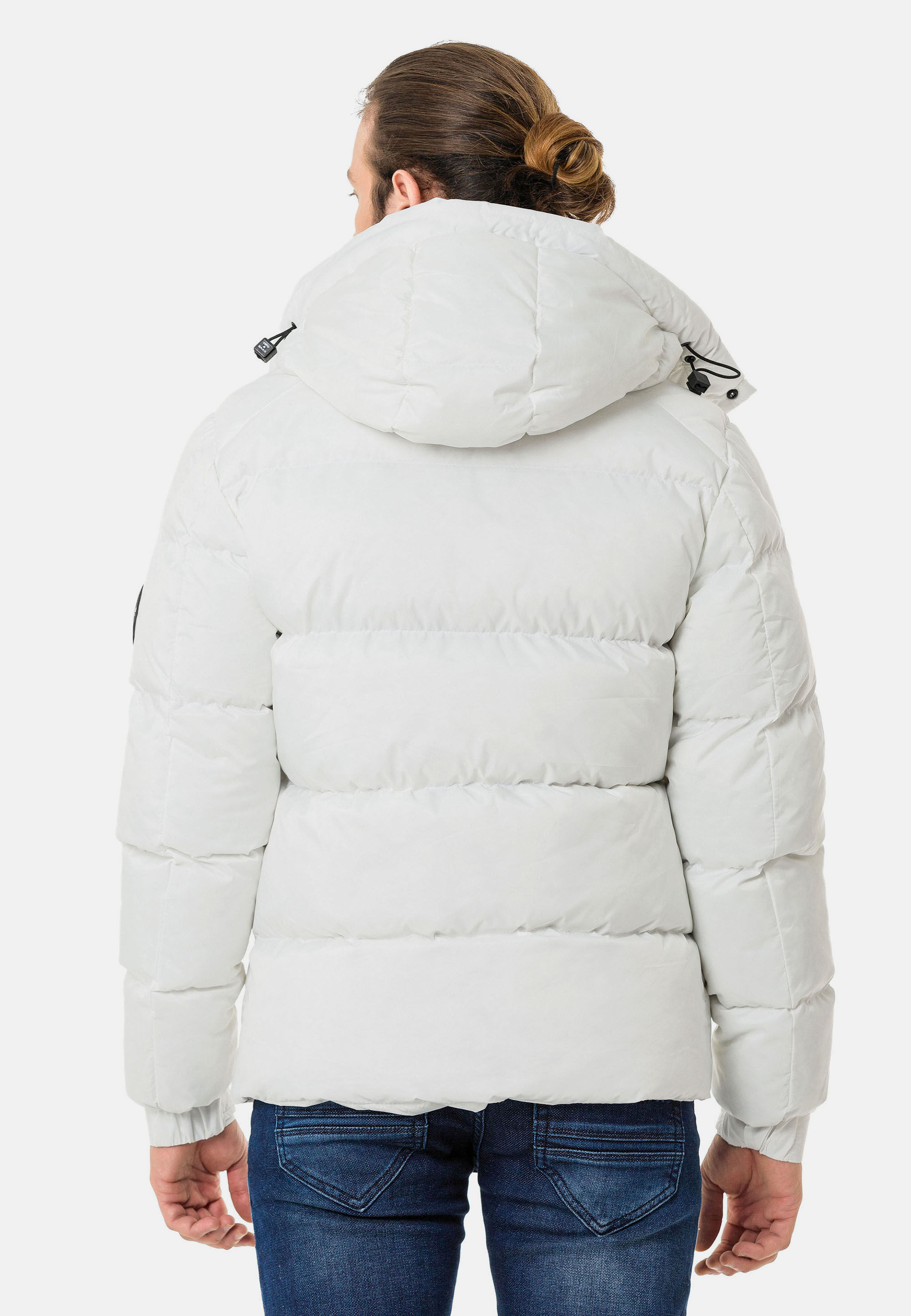 Thumbnail - Cipo & Baxx Winterjacke "Winterjacke", mit Kapuze, mit modischen Schriftzug