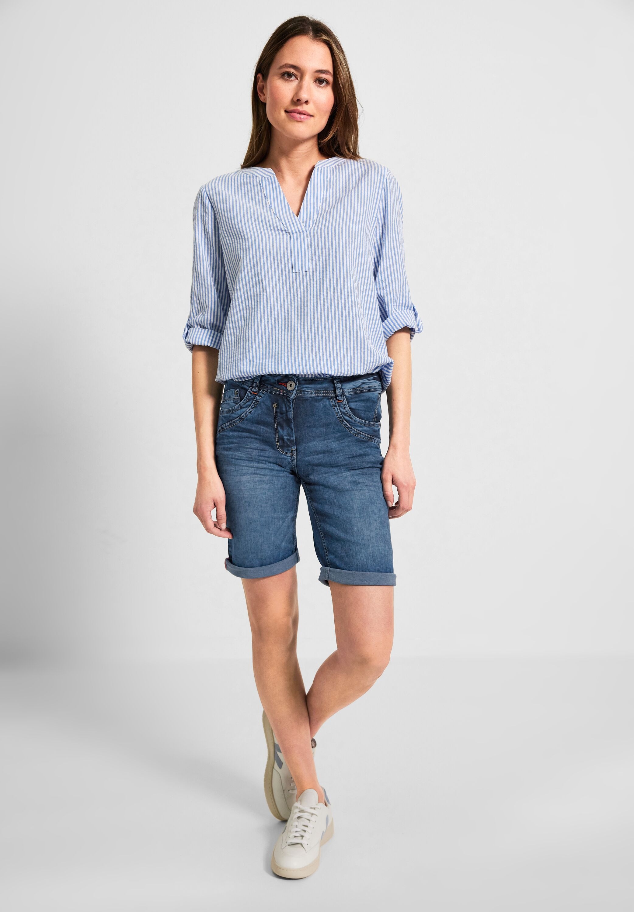 Cecil Loose-fit-Jeans, Middle Waist