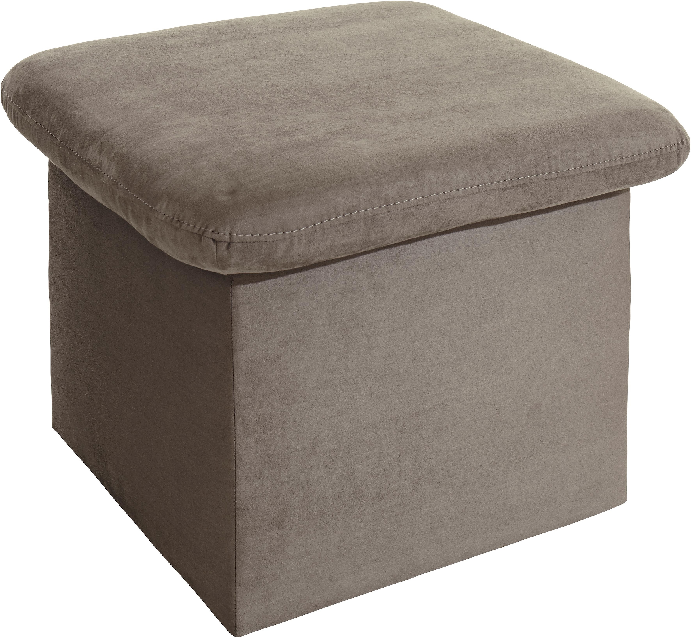 COTTA Hocker "Casino", Generelle Maße (B/T/H): 56/56/42 cm günstig online kaufen