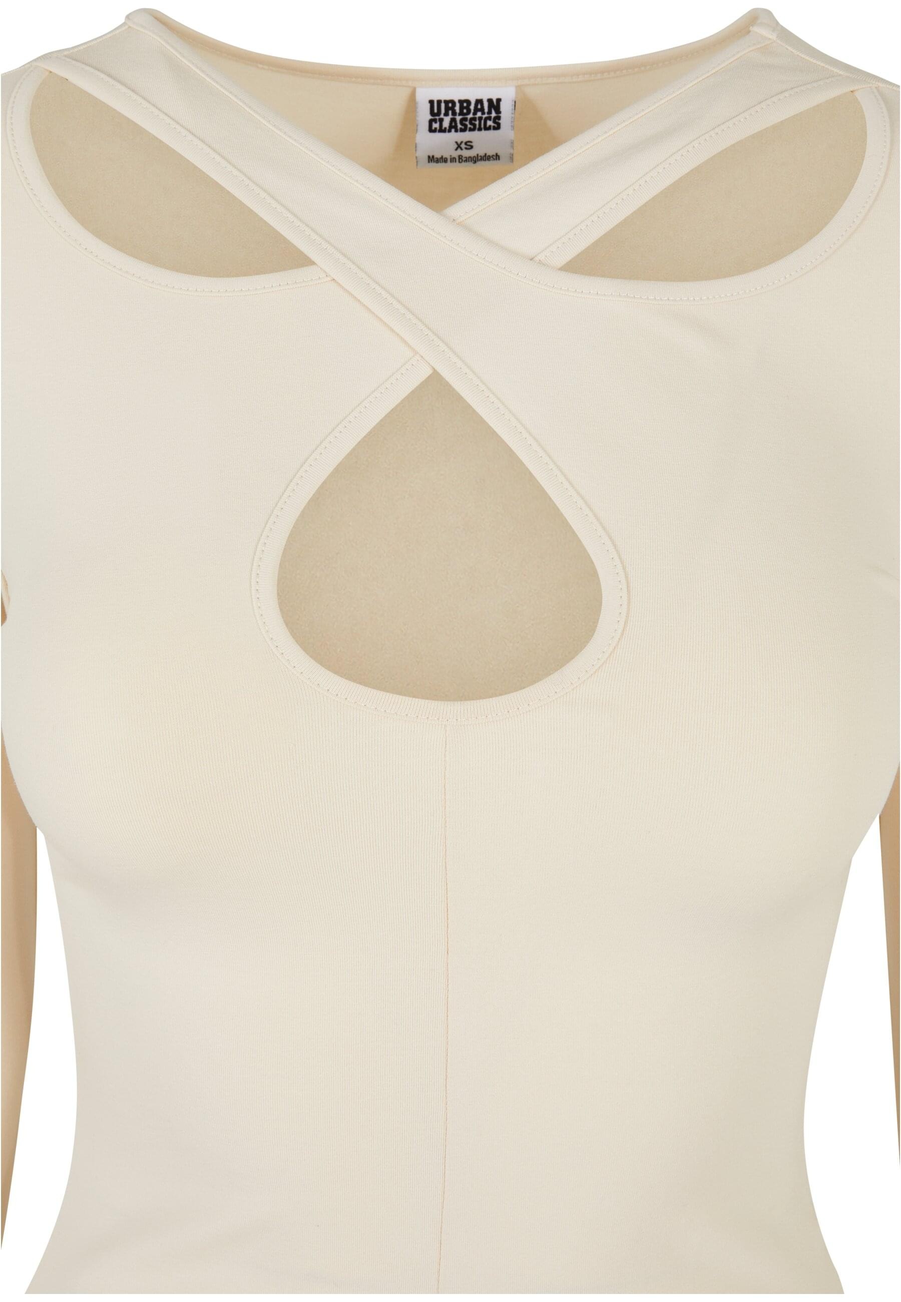 Thumbnail - URBAN CLASSICS Longsleeve "Urban Classics Damen Ladies Crossed Cut Out Longsleeve" 1 Stk. tlg.