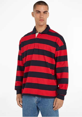 TOMMY HILFIGER Megztinis »BLOCK STRIPED RUGBY«