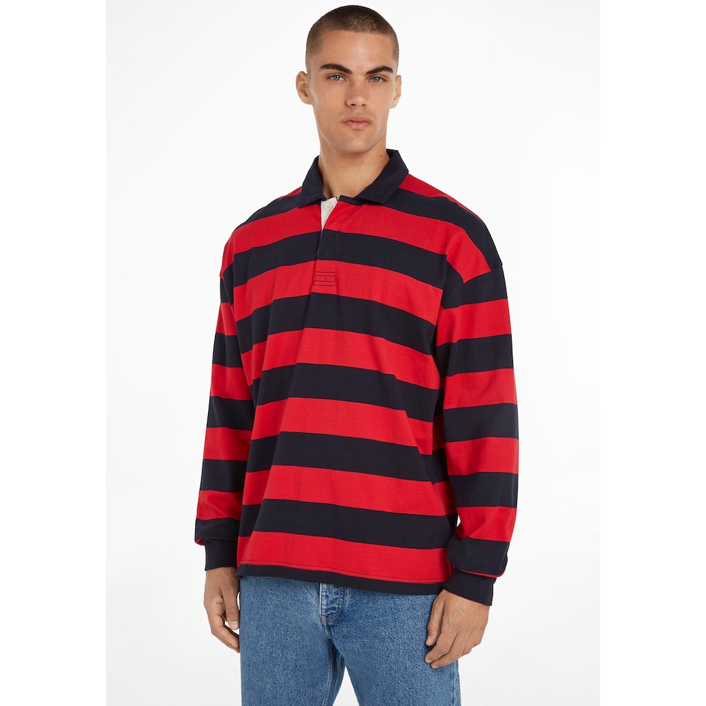 Tommy Hilfiger Sweater »BLOCK STRIPED RUGBY« im Streifendesign