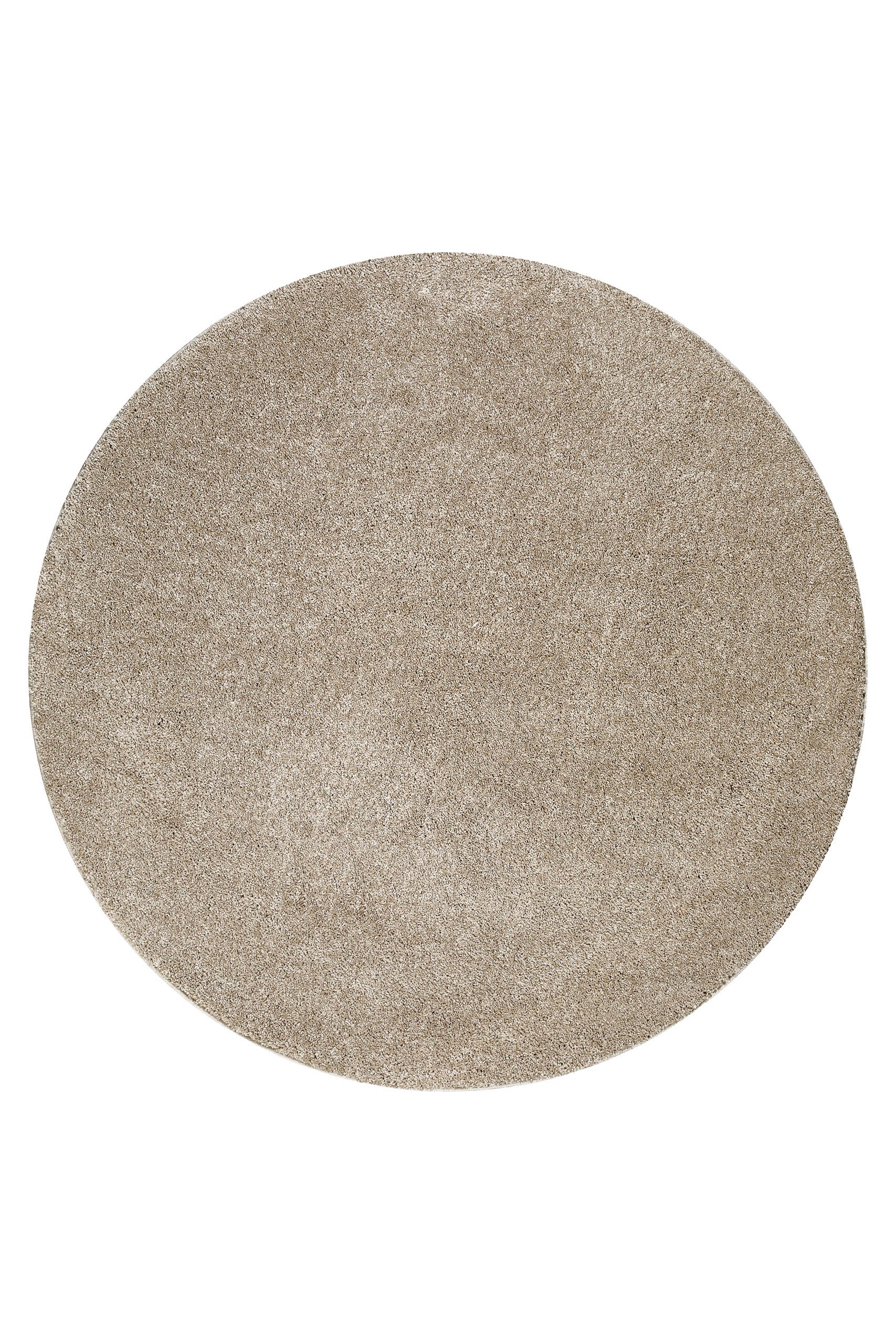Wecon home Basics Hochflor-Teppich »Nova«, rund, 25 mm Höhe, Shaggy, gewebt, robust, Wohnzimmer, Schlafzimmer