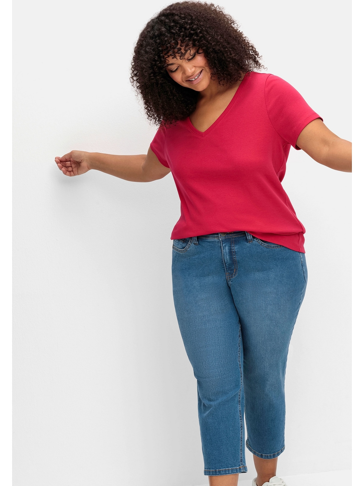 Sheego Stretch-Jeans »Große Größen«, im Curvy-Schnitt PIA