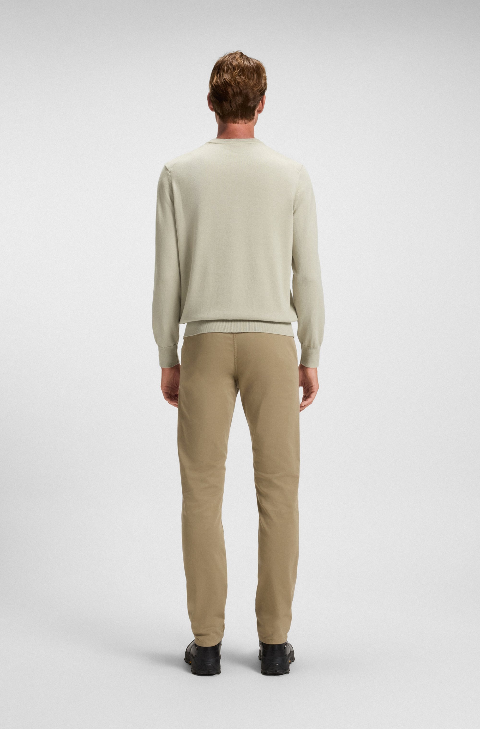 BOSS ORANGE Strickpullover »Kanovano«, mit Rundhalsausschnitt