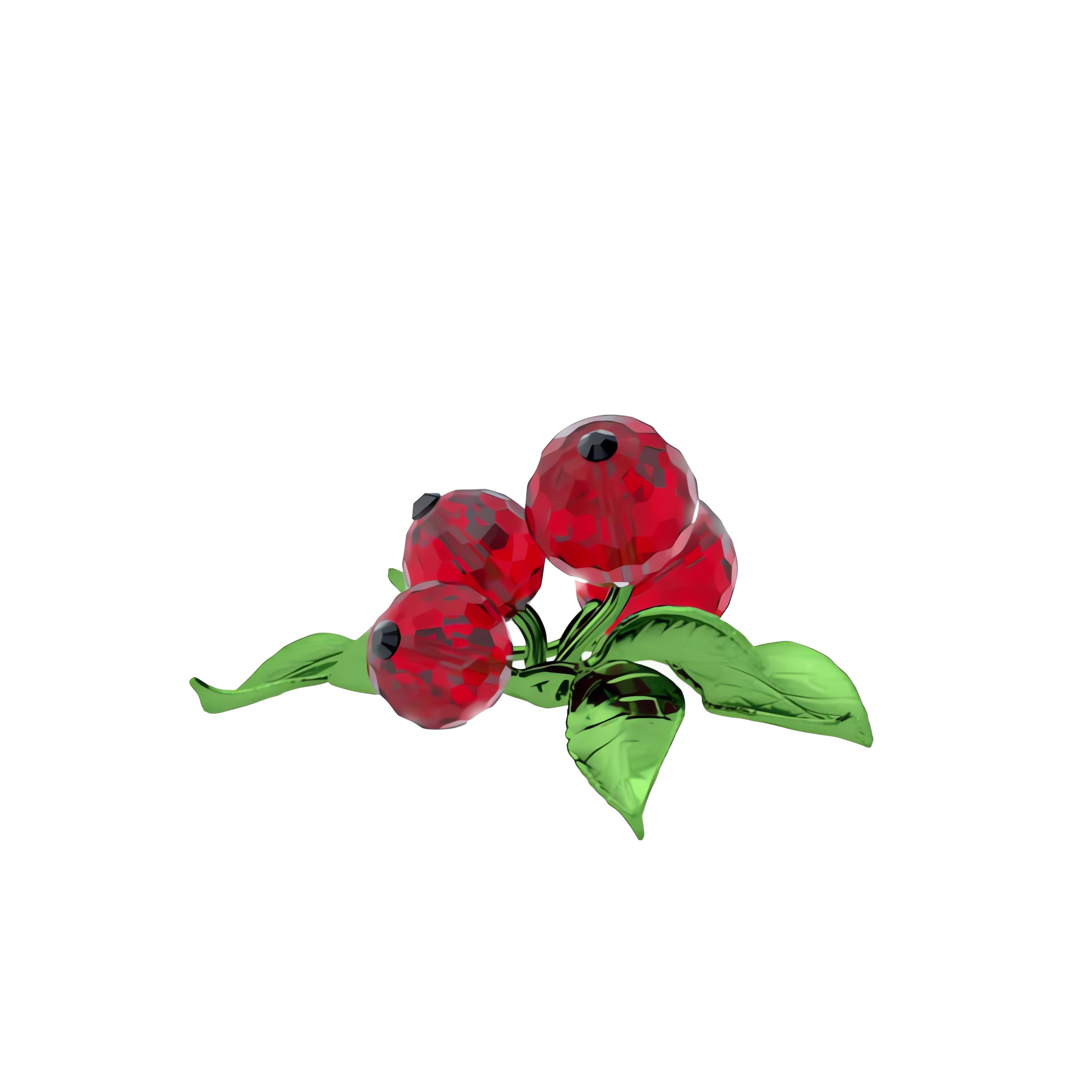 Swarovski Dekofigur »Kristallfigur Sammelfigur Idyllia Rote Beeren,«