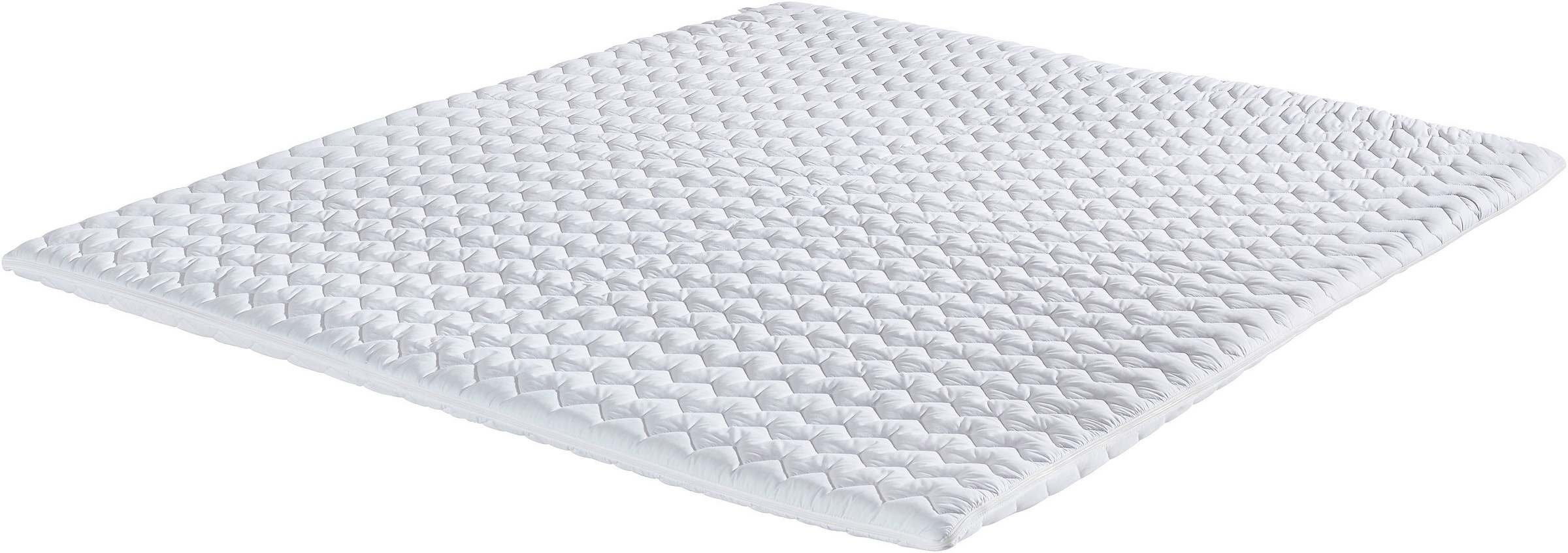 INOSIGN Boxspringbett »Coos«, mit besonderer Steppung im Kopfteil, 3 Matratzenarten, 2 Härtegrade