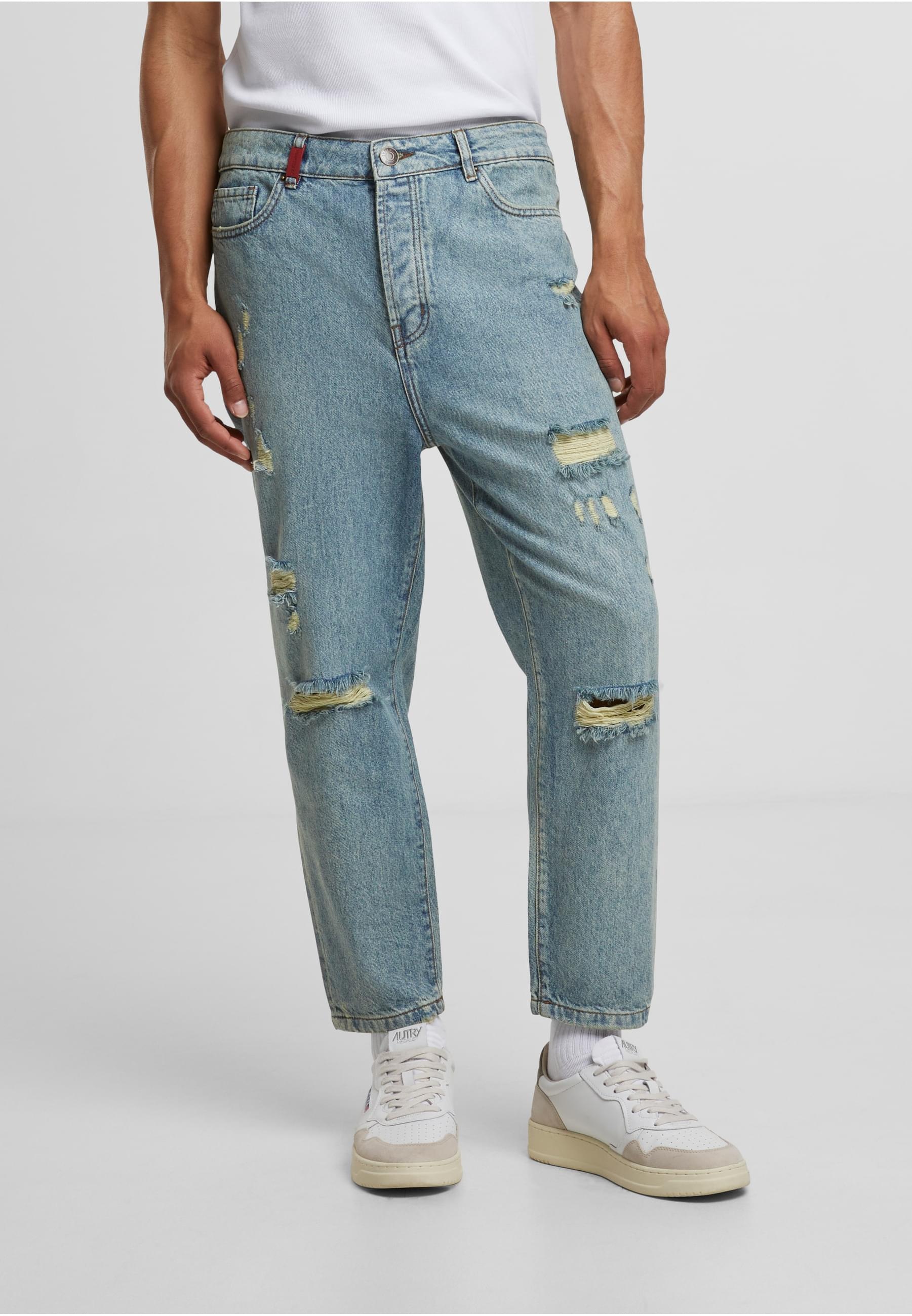 2Y Studios Bequeme Jeans »2Y Studios Herren 2Y Destroyed Relax Denim« 1 Stk.