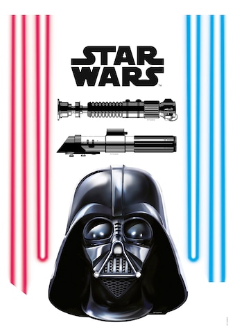 Komar Wandtattoo »Darth Vader« (8 St.) 50x70...