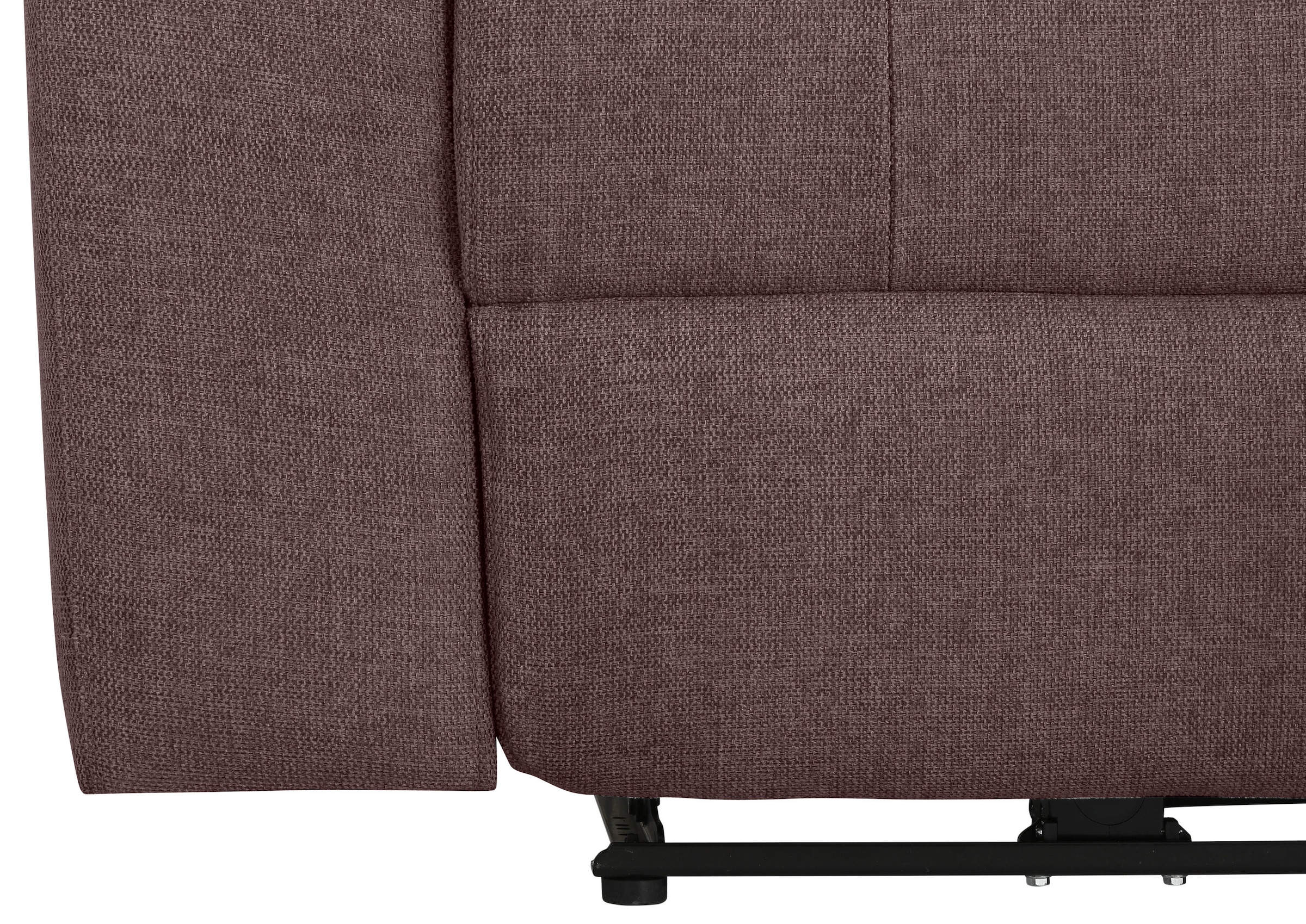 Home affaire Polstergarnitur »Binado«, (Set, 2 tlg.), mit manueller oder elektrischer Relaxfunktion mit USB-Anschluss