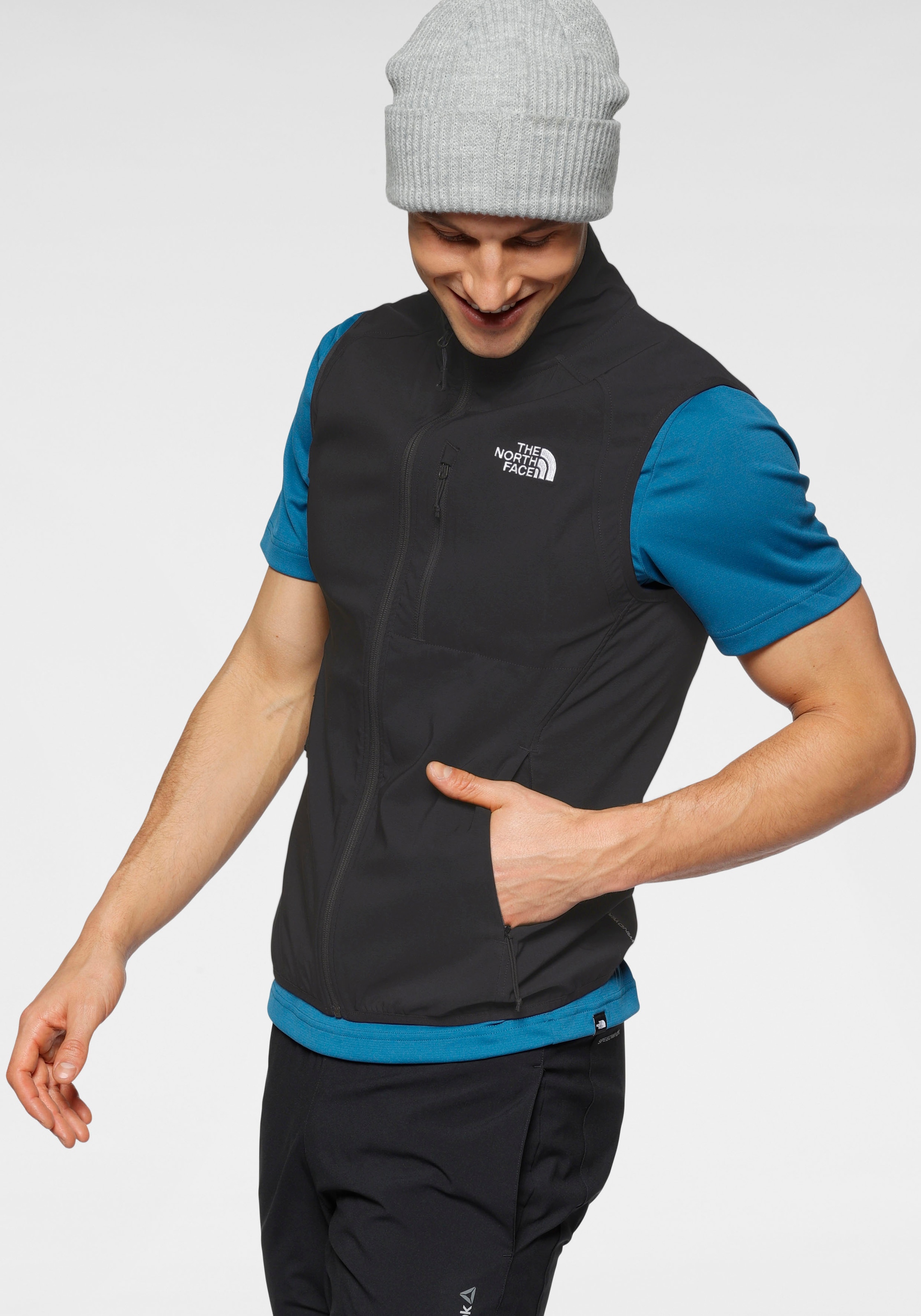 The North Face Softshellweste »Nimble Vest, tnf bla«