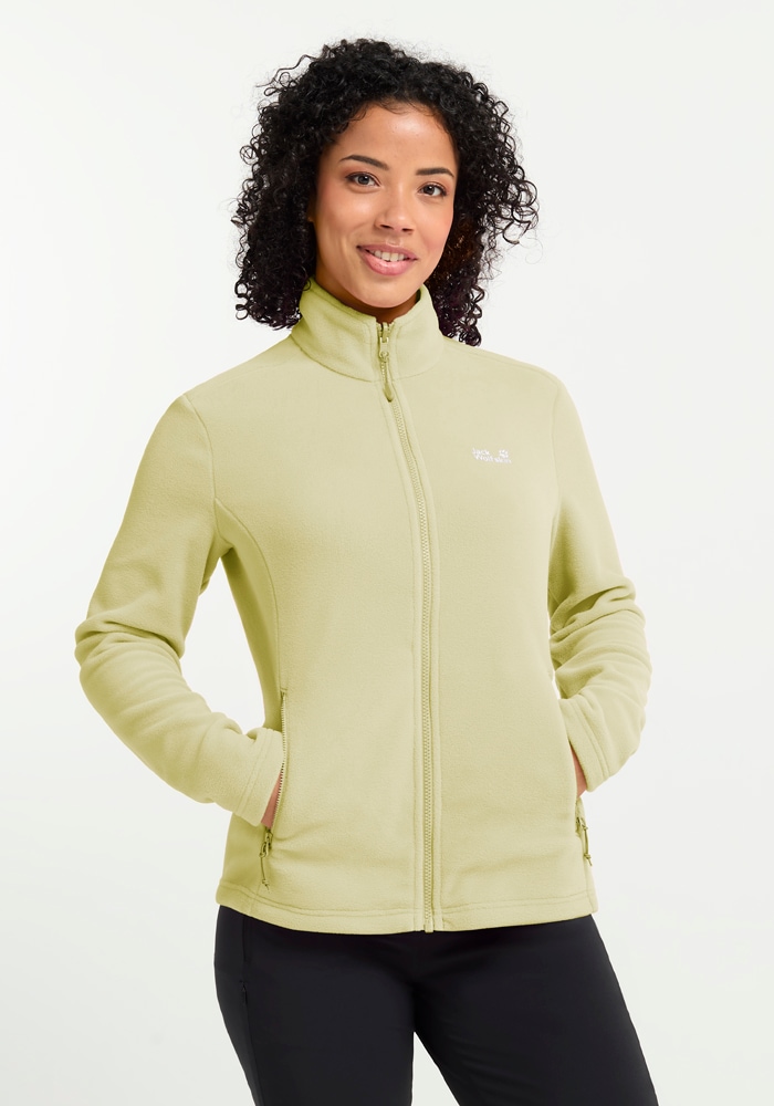 Jack Wolfskin Fleecejacke "Taunus 100 Fz W" Fleecejacke, 3-in-1 System Kompatibel, Verbindungsschlaufen