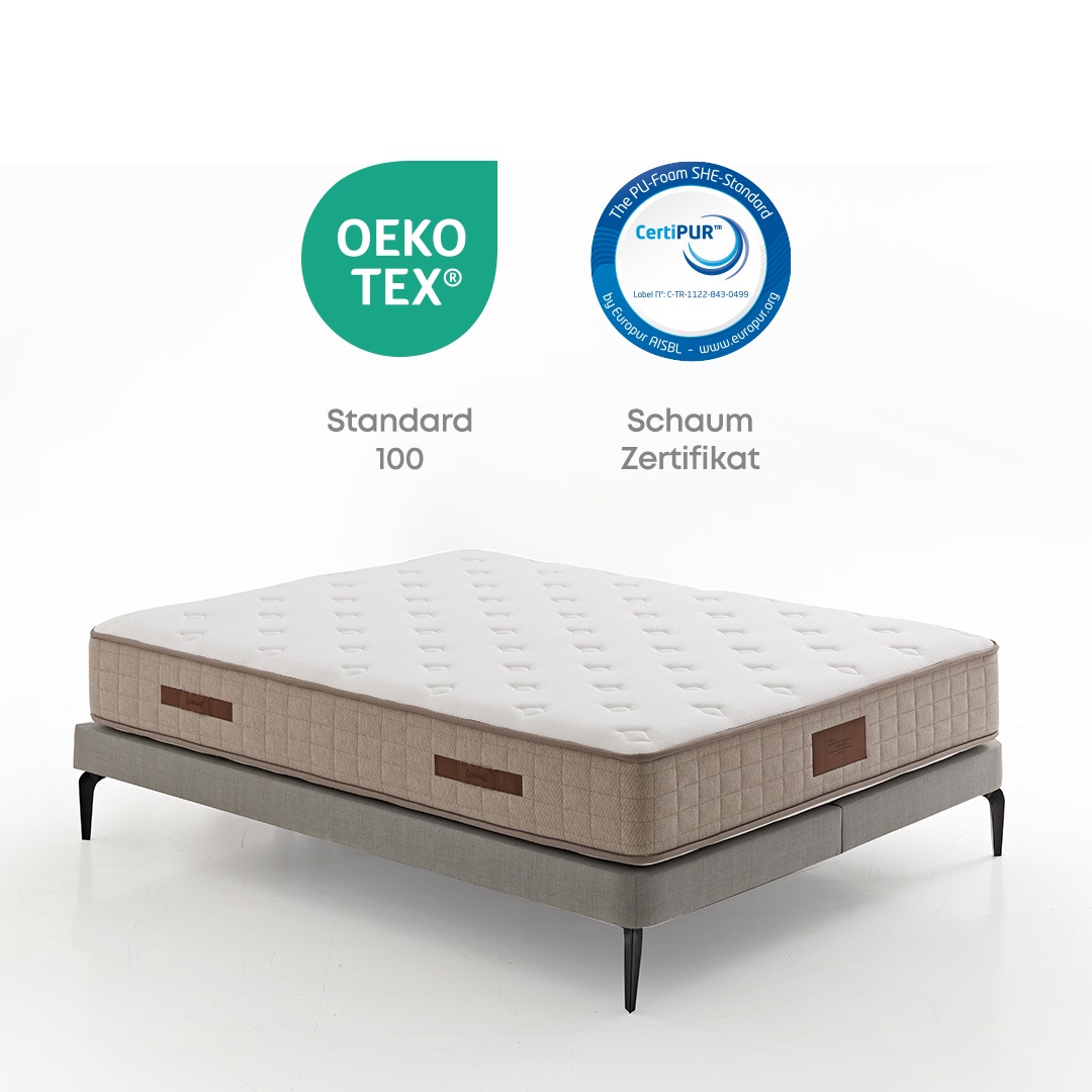 Yatas Bedding Taschenfederkernmatratze "Majestät First Class, Matratze 90x2 günstig online kaufen