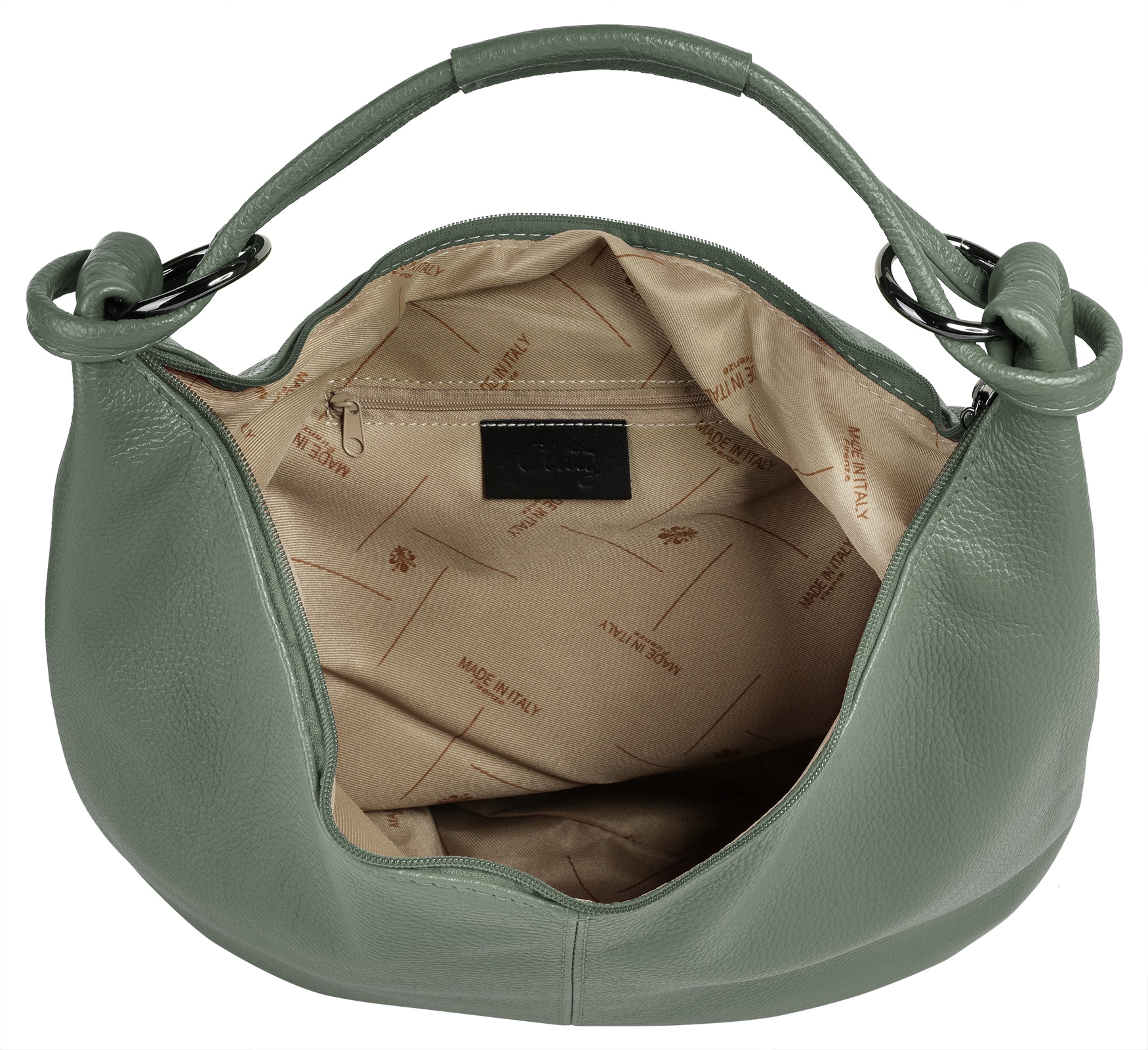 Cluty Shopper, echt Leder, Made in Italy
