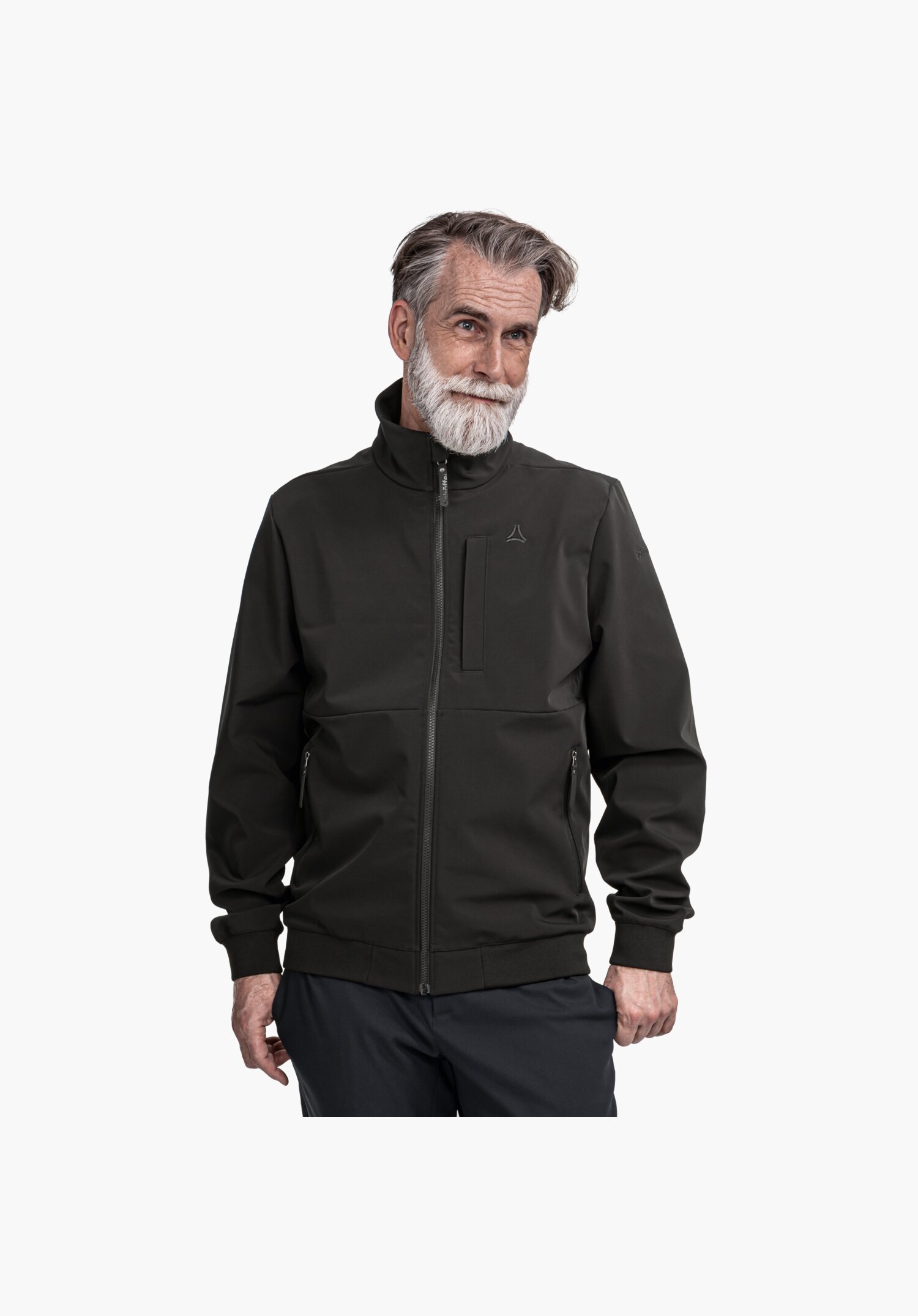 Schöffel Softshelljacke "Softshell Jk Style Suavio MNS" wasserabweisend, windabweisend, atmungsaktiv, mit Reißverschluss