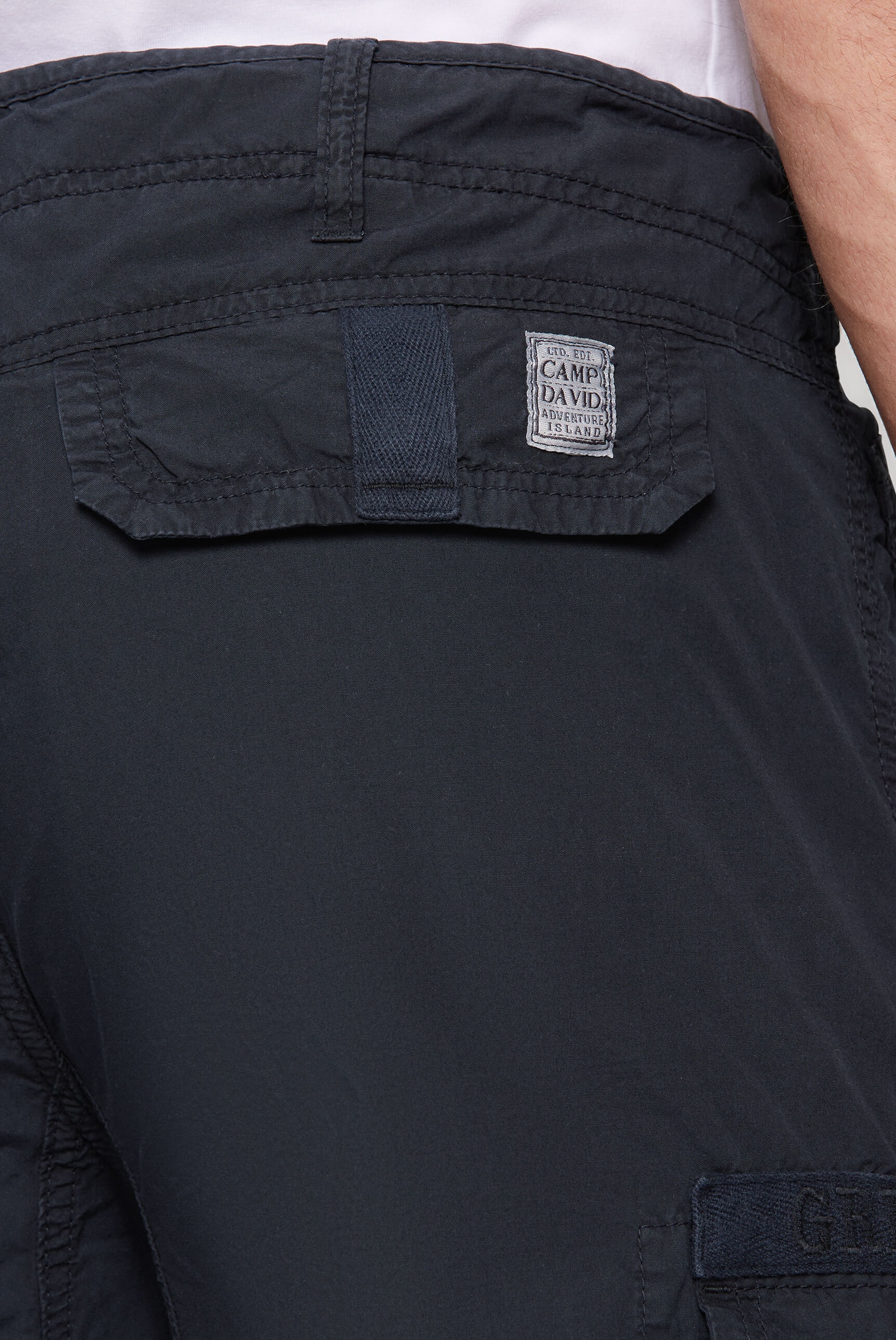 CAMP DAVID Shorts, aus Baumwolle