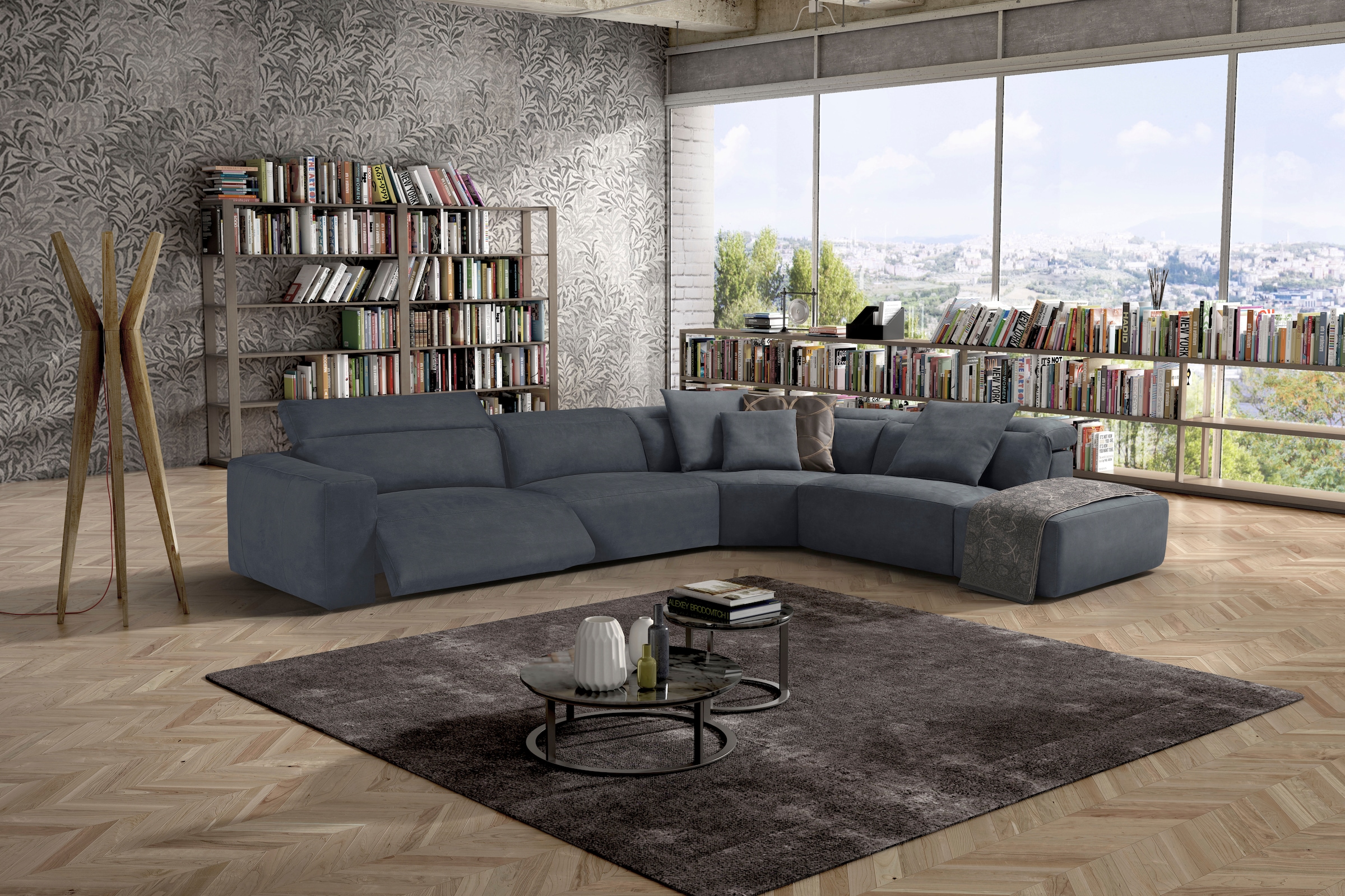 Egoitaliano Ecksofa "Beverly, extravangantes Designsofa mit erstklassigem S günstig online kaufen