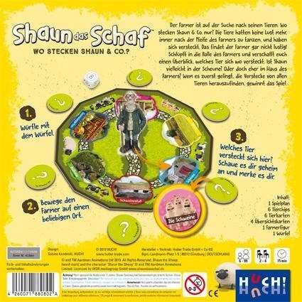 HUCH! Spiel »Shaun das Schaf - Wo stecken Shaun und Co.?«