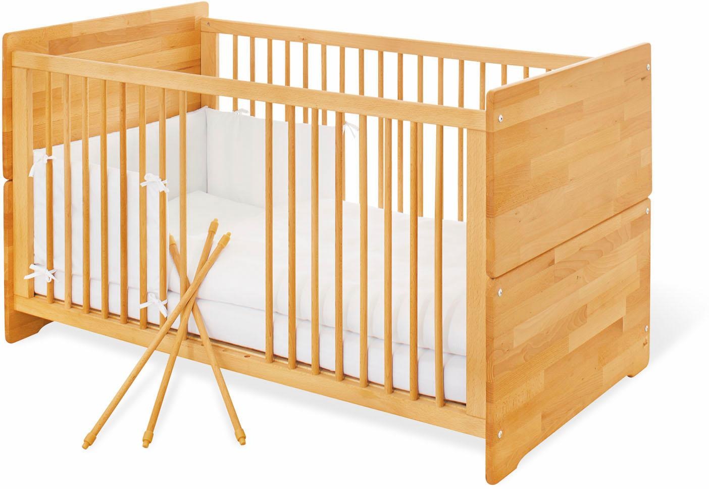 Pinolino® Babymöbel-Set »Natura«, (Spar-Set, 2 St., Kinderbett,  Wickelkommode), breit; Made in Europe; mit Kinderbett und Wickelkommode  bestellen | BAUR