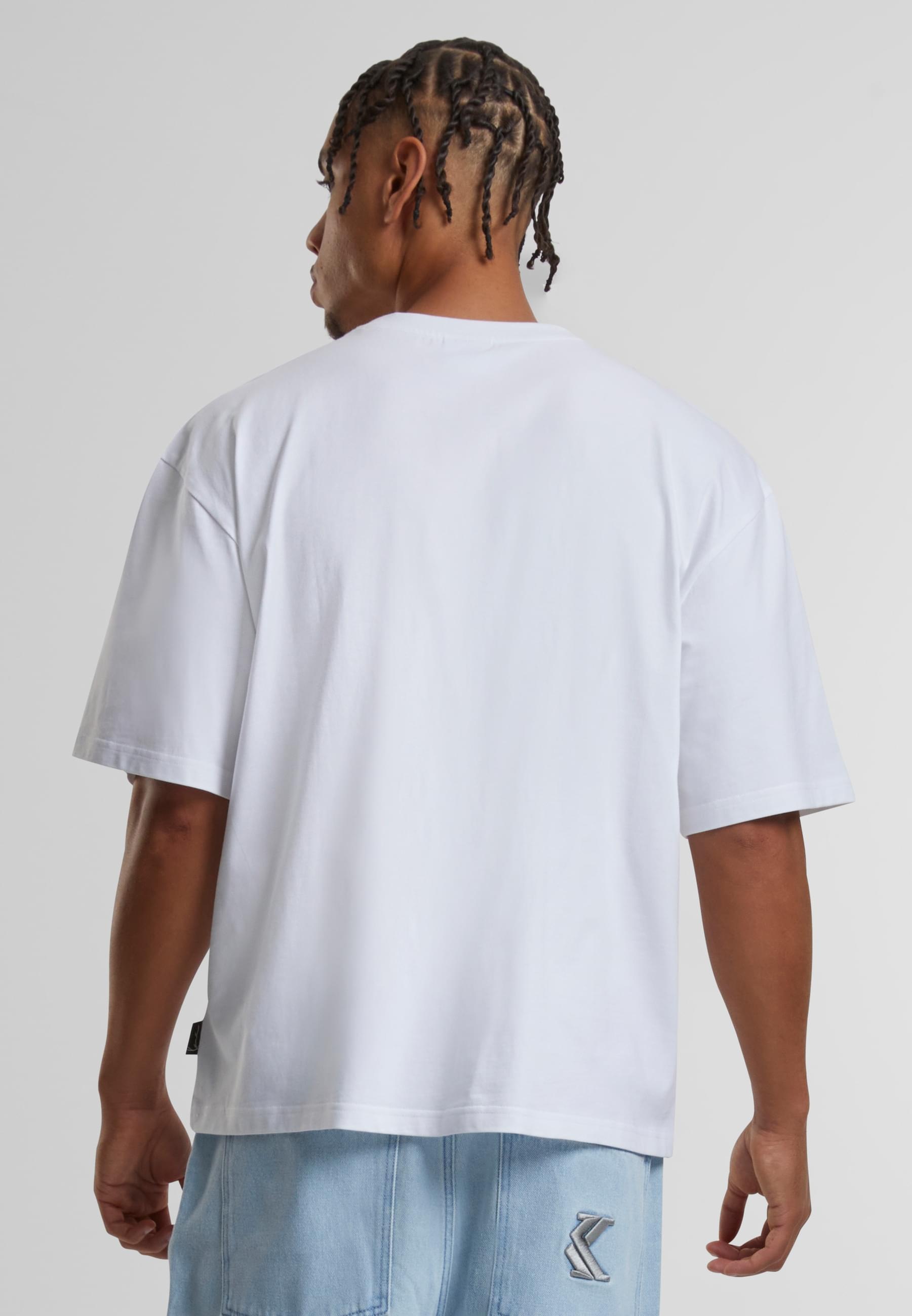 Karl Kani T-Shirt »Karl Kani Woven Signature Chrome LOGo Crop Tee«, (1 tlg.)