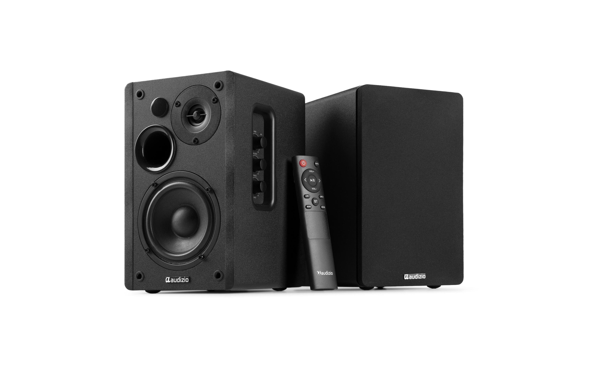 AUDIZIO Regal-Lautsprecher »Paar KS01-BK 80W, BT« ( )