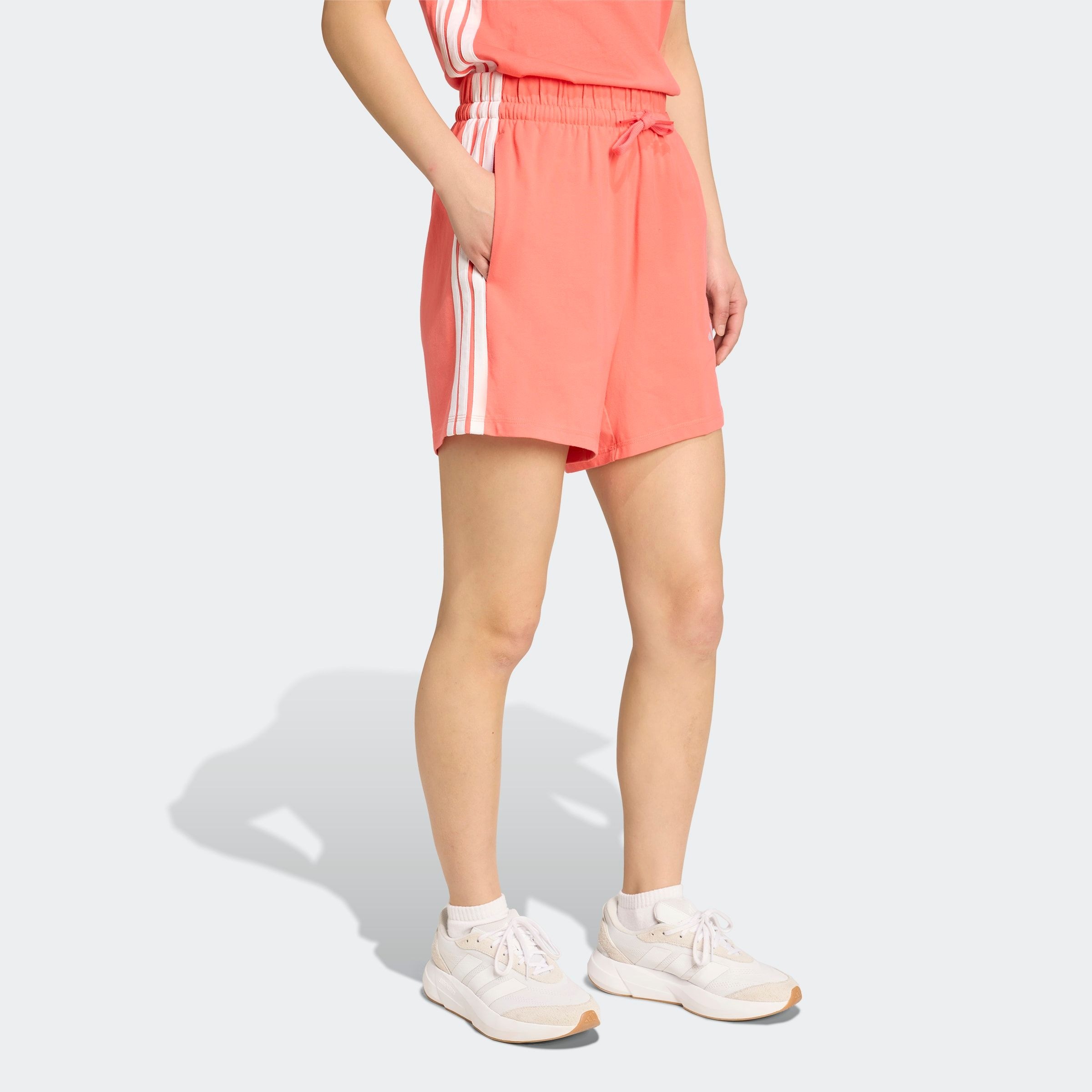 adidas Sportswear Shorts "ESSENTIALS 3-STREIFEN COTTON" günstig online kaufen