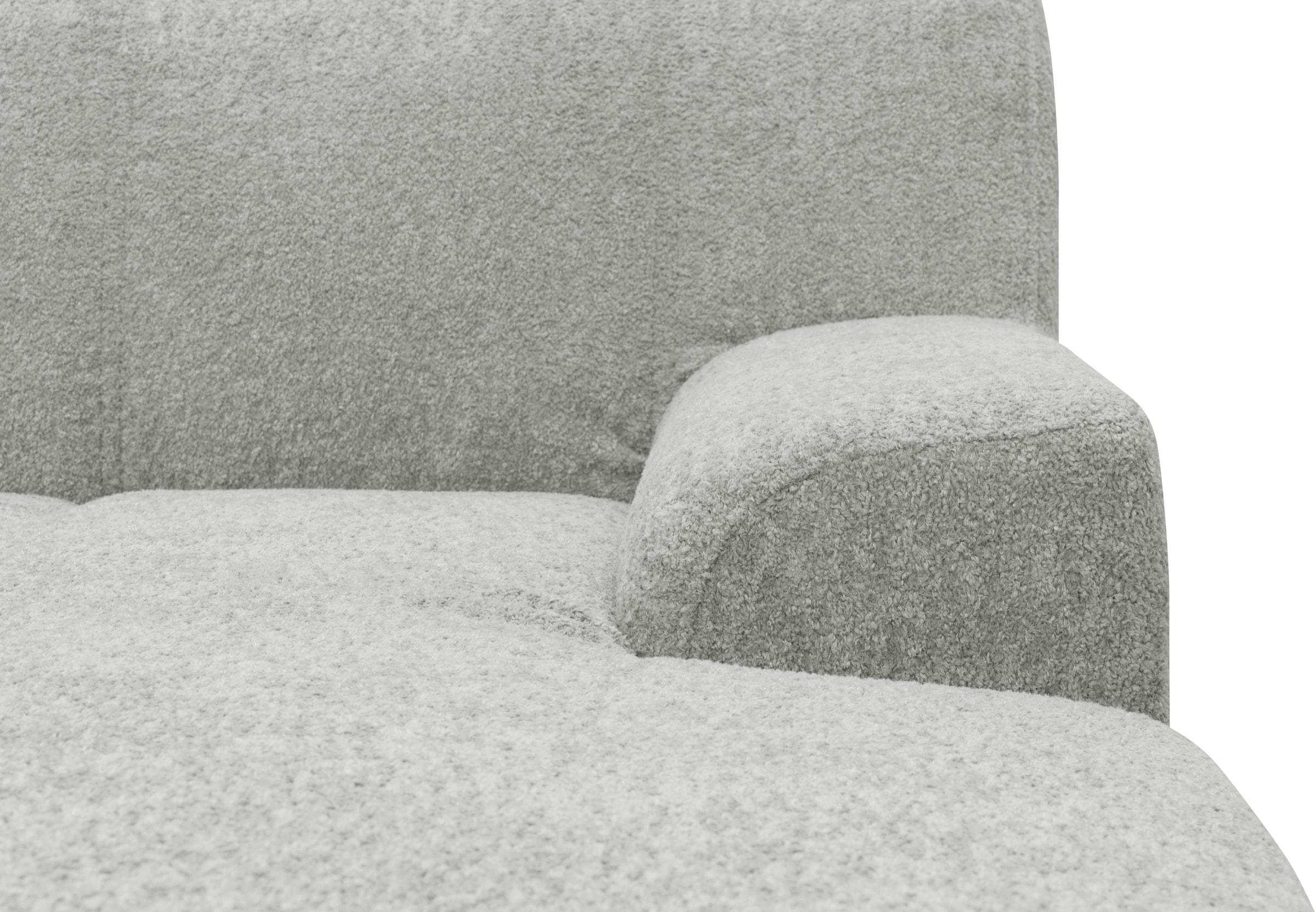 OTTO home Wohnlandschaft »Lolland 296 x 195 cm, modern, mit Steppungen, mittelfester Sitz« U-Form, aus Pet Friendly Bezug